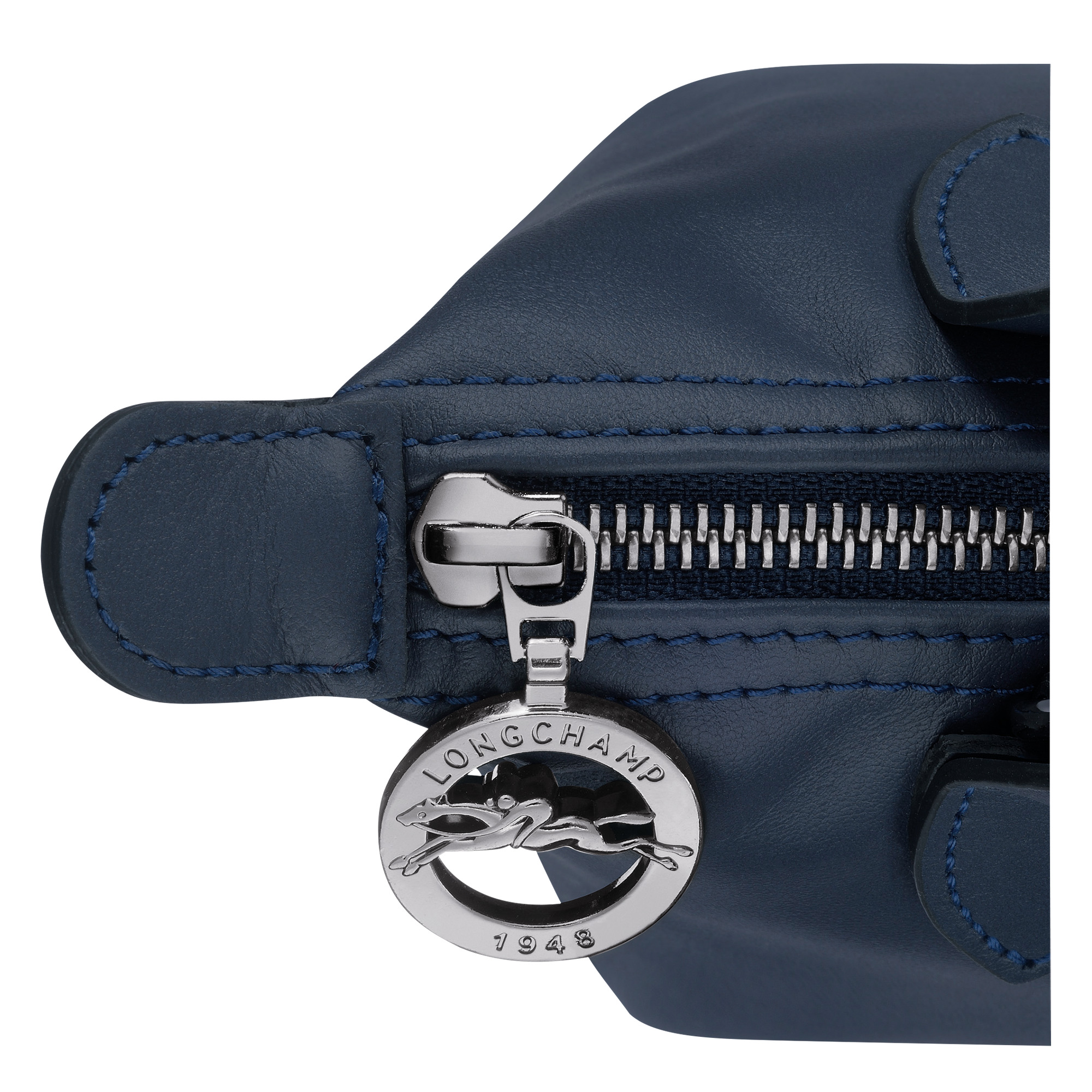 Le Pliage Xtra XS Handbag Navy - Leather - 6