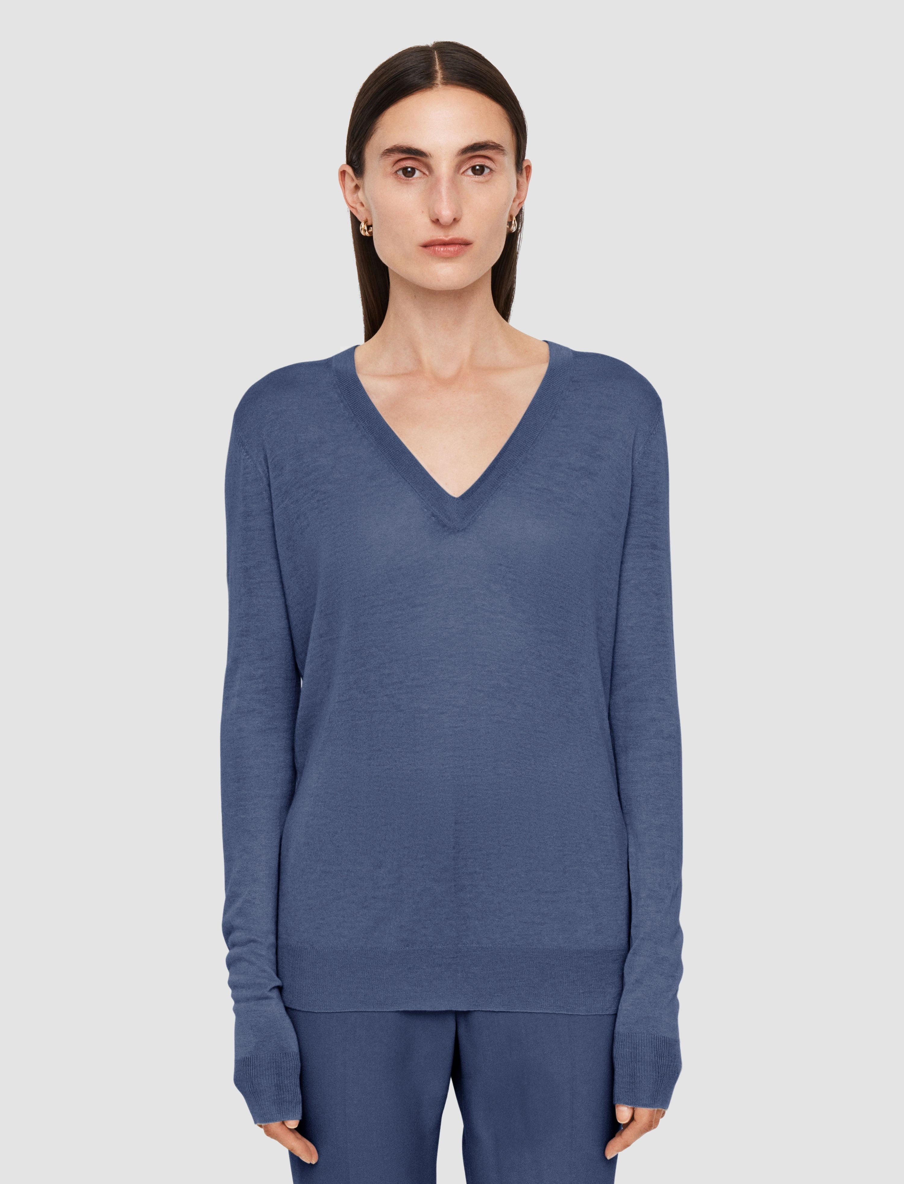 Cashair V Neck Jumper - 3