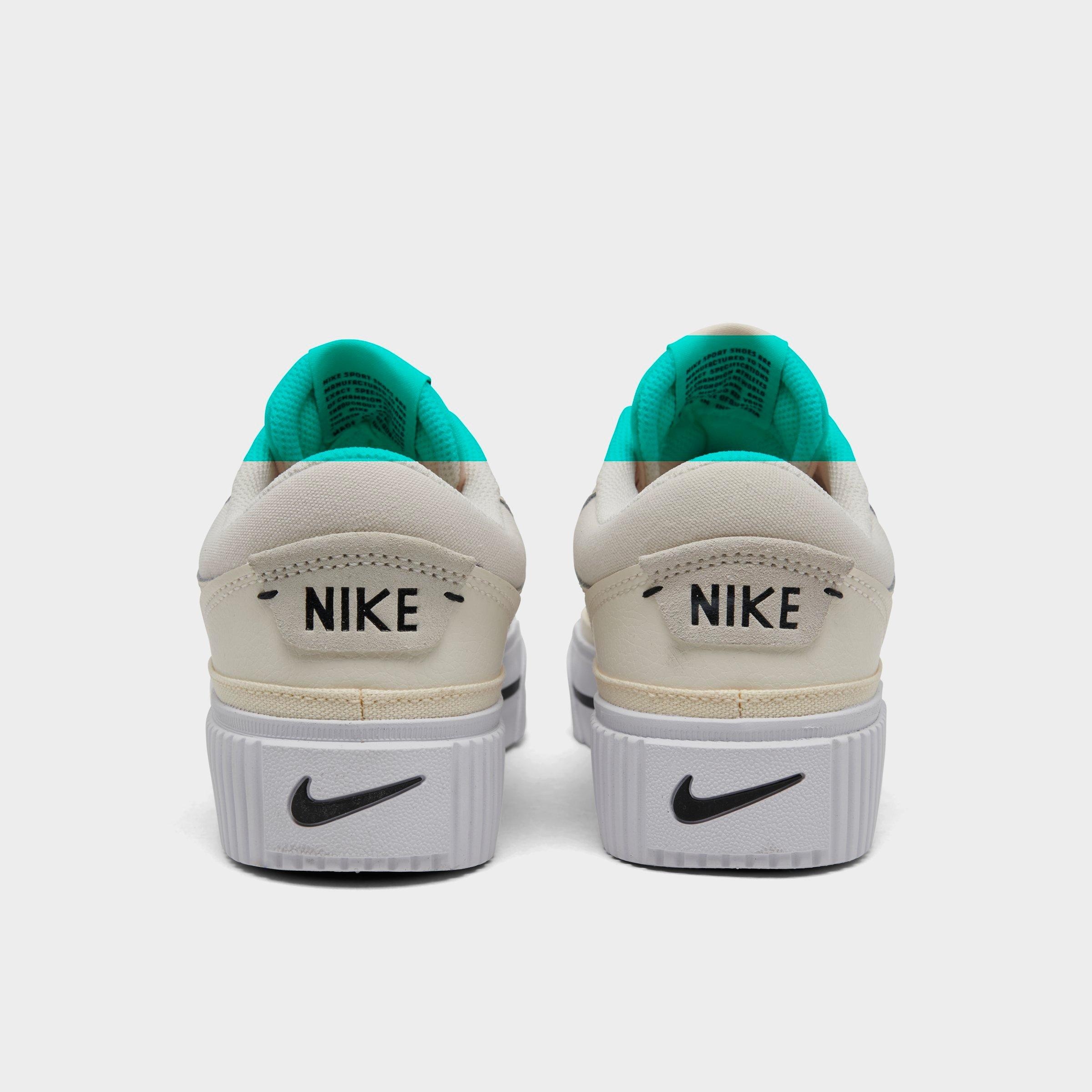 WOMEN'S NIKE COURT LEGACY LIFT LE CASUAL SHOES - 4