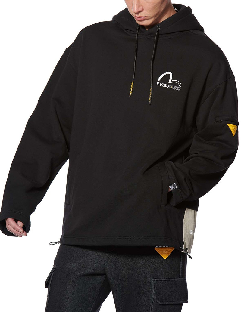 Ribbed Back Hem Hoodie 4