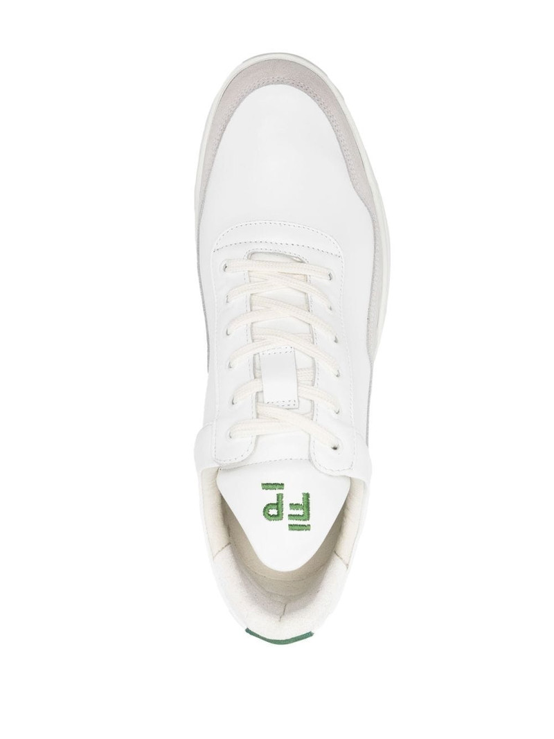 calf leather sneakers 4