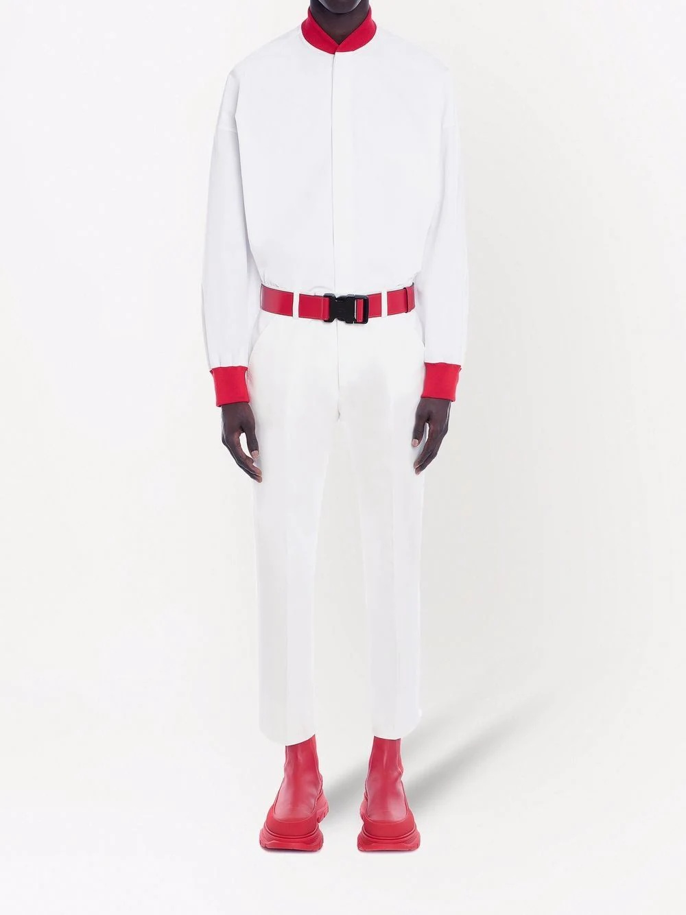 straight-leg tailored trousers - 2