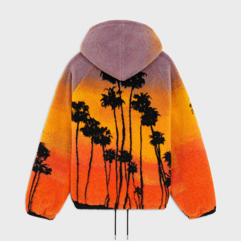 CELINE celine hooded jacket in jersey fleece outlook