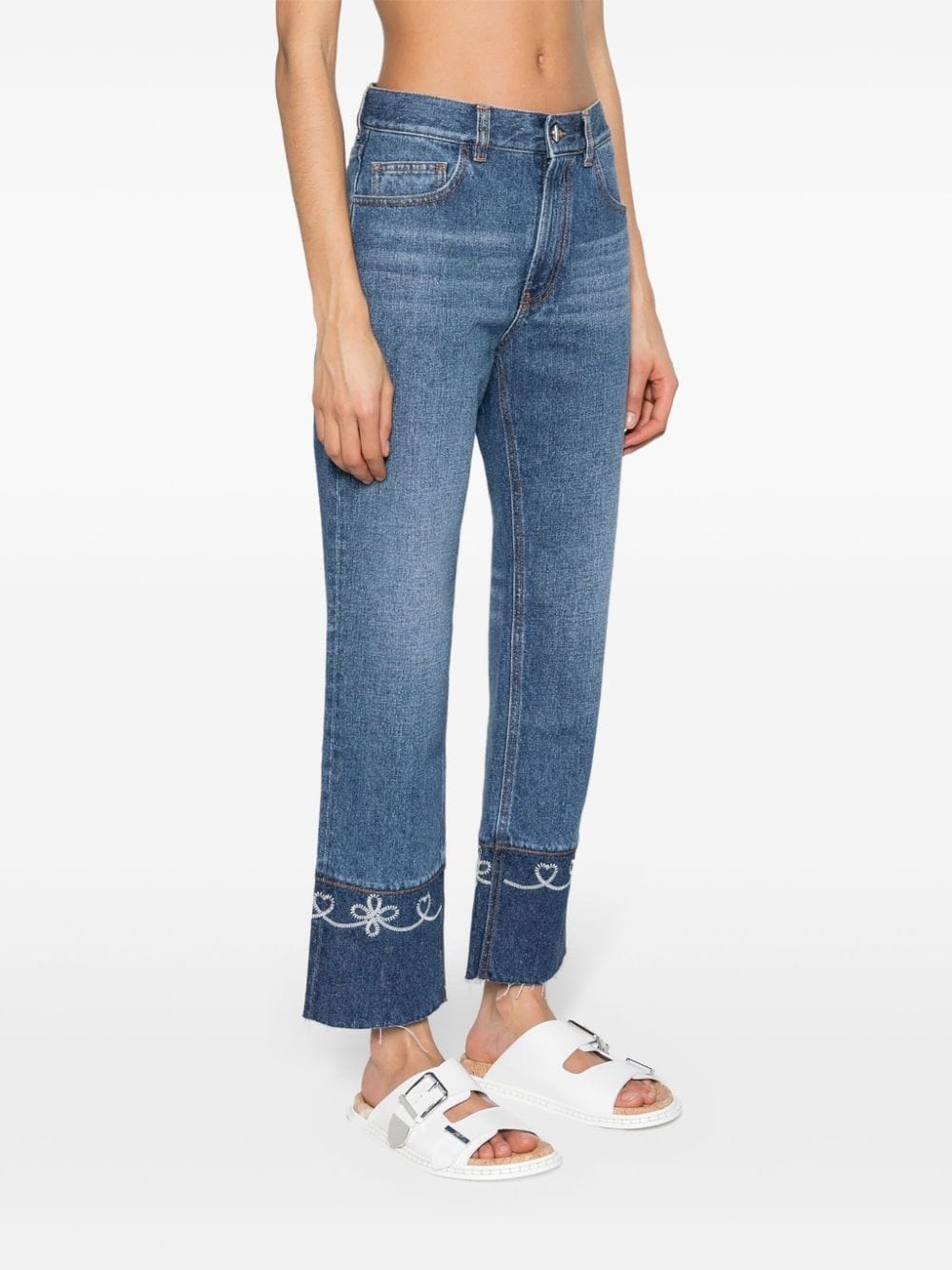 Masaya mid-rise cropped jeans - 3