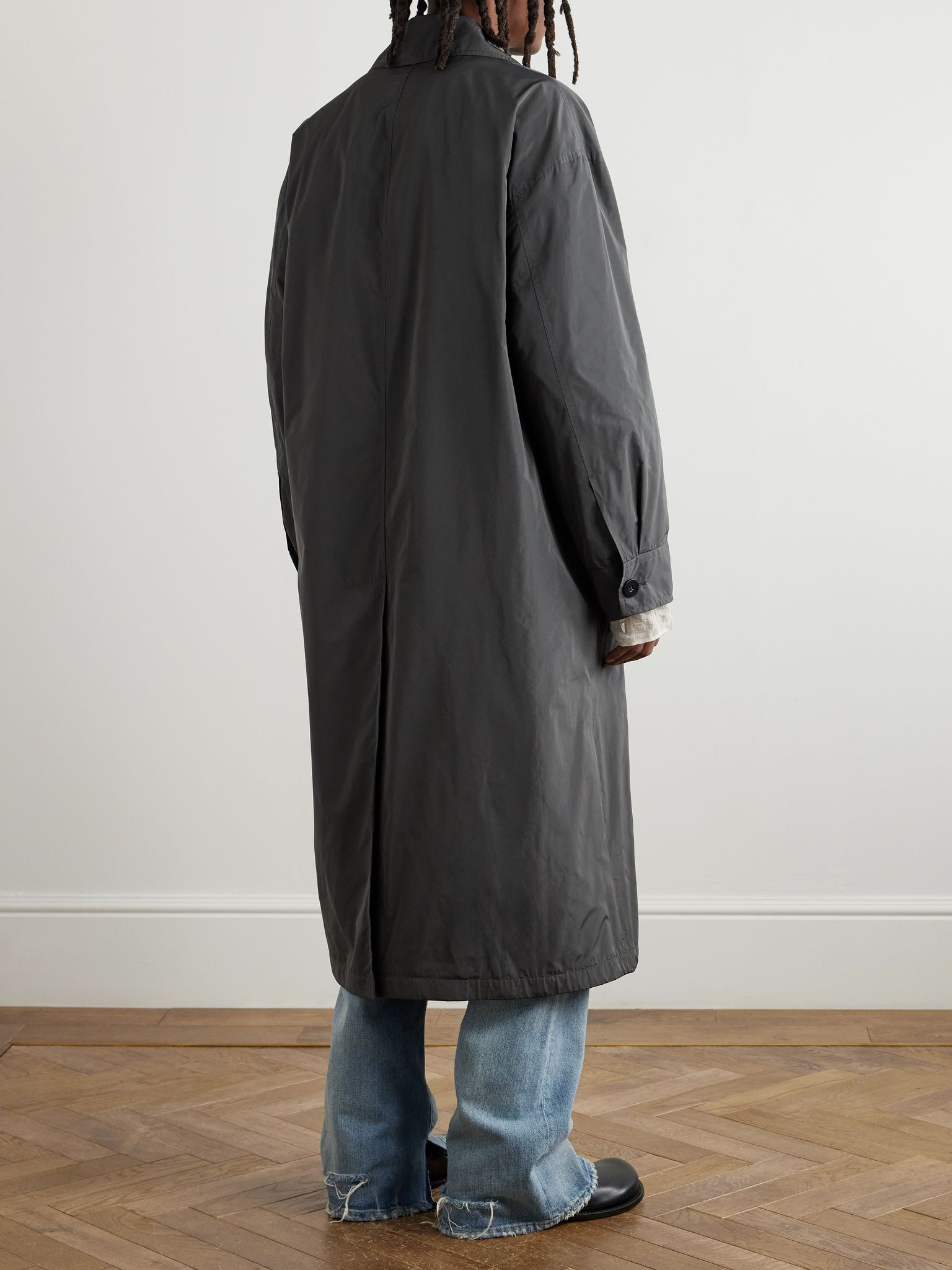 Shell Overcoat Gray - 4
