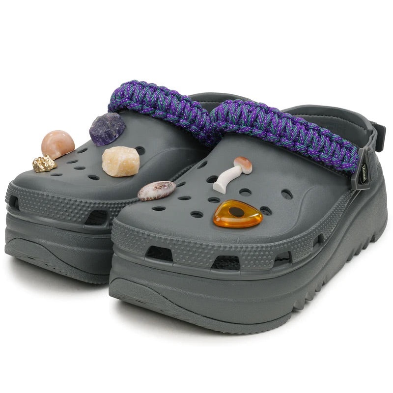 Crocs x Aries Classic Hiker Xscape Clog 'Slate Grey' 208683-0DA - 2