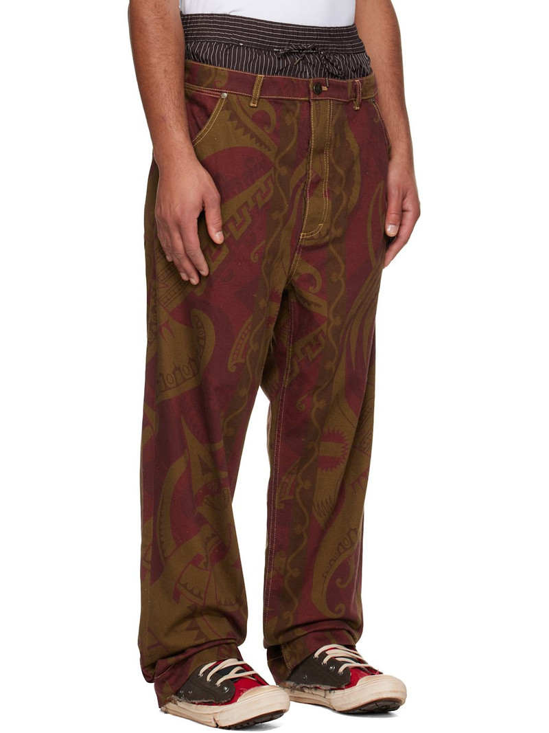 Brown Builder Jeans 2