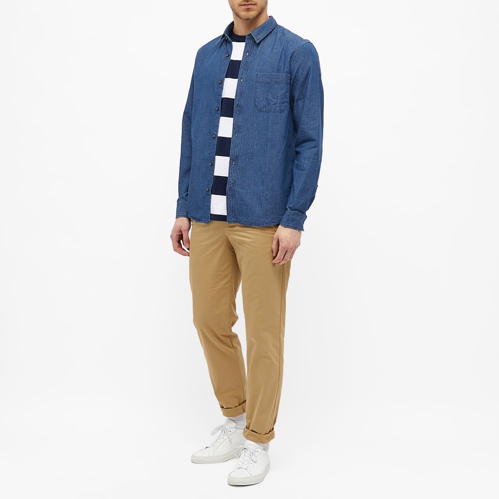 A.P.C. Georges Denim Check Overshirt - 6