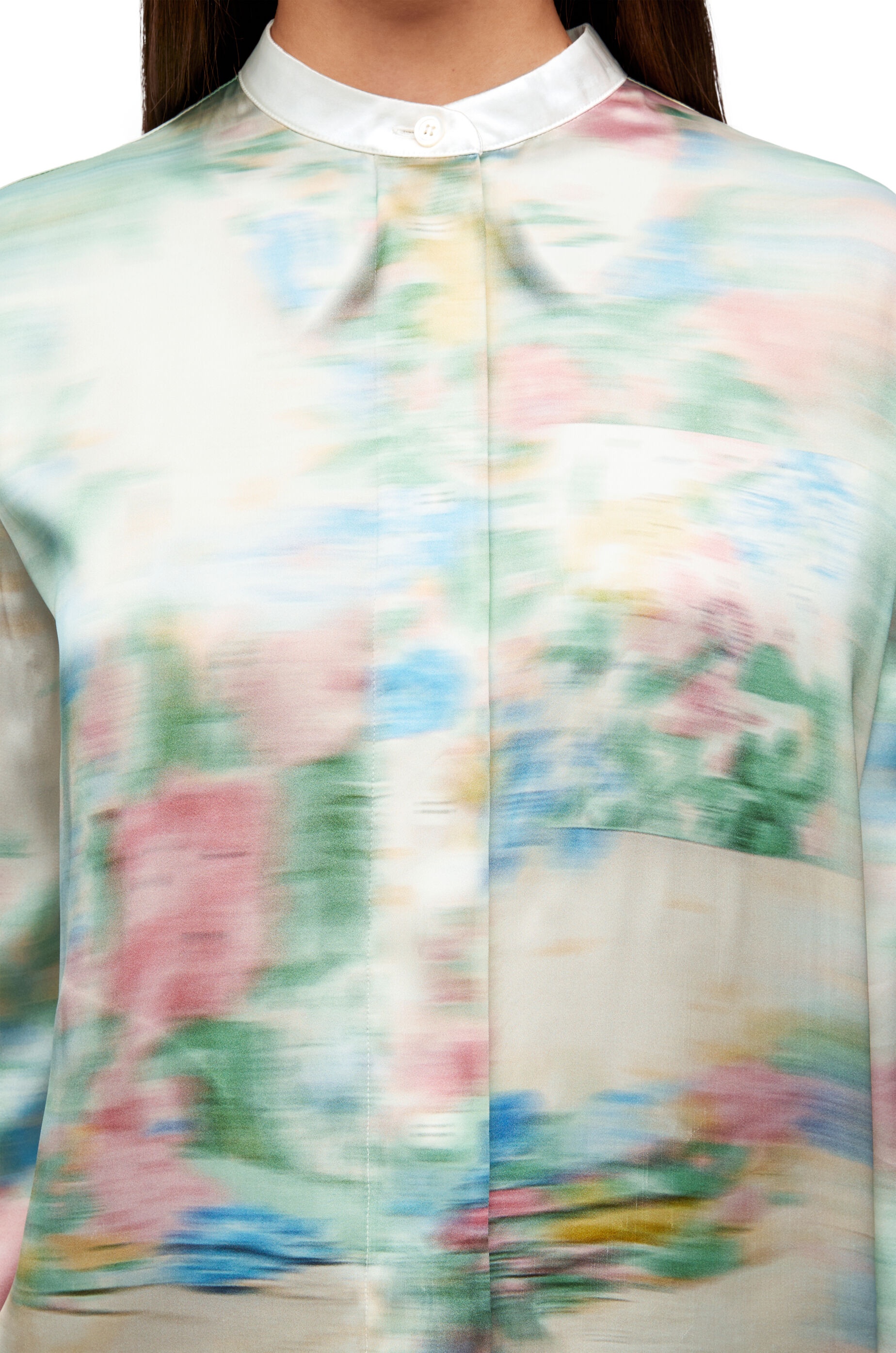 Shirt in viscose and silk - 5