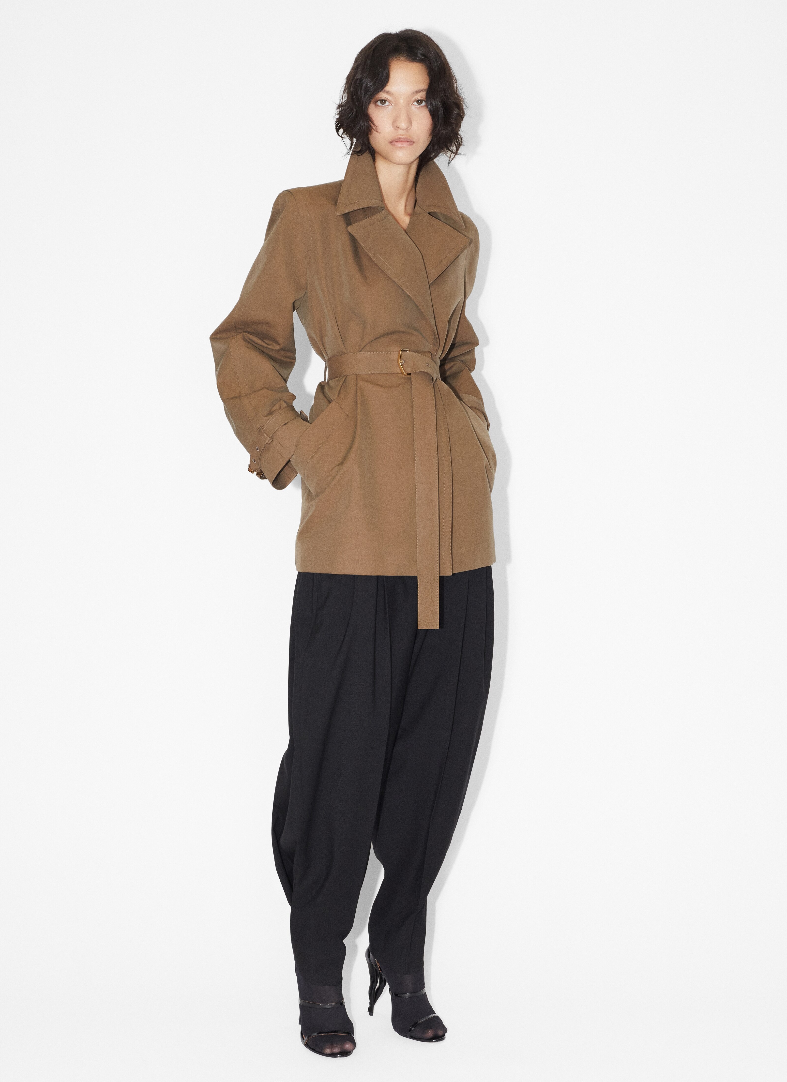 MIDI TRENCH COAT - 2