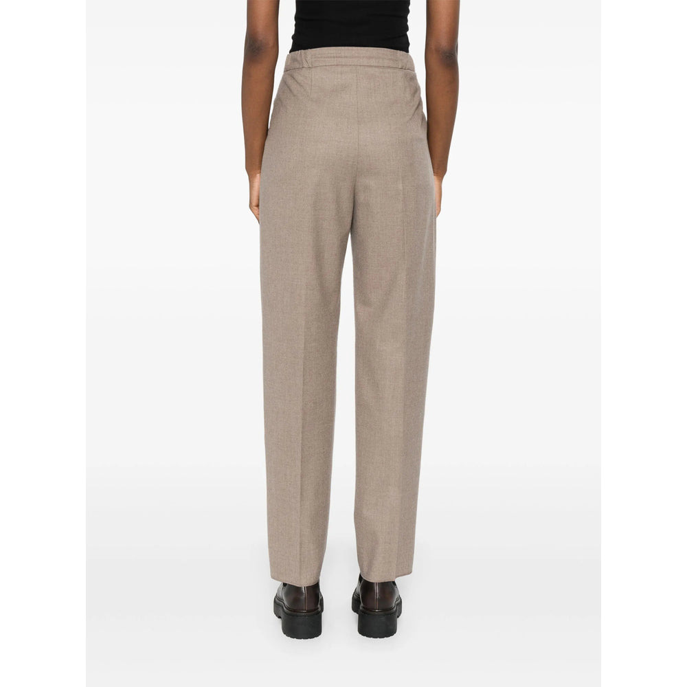 Max Mara Brown Trousers - Straight Trousers Women - 5