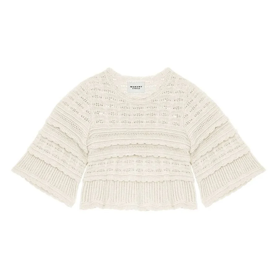 Isabel Marant Etoile Azelia Openwork Knit Sweater - 1