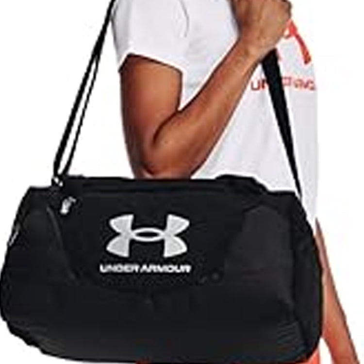 Under Armour Undeniable 5.0 Small Duffle Bag 'Black Silver' 1369222-001 - 3