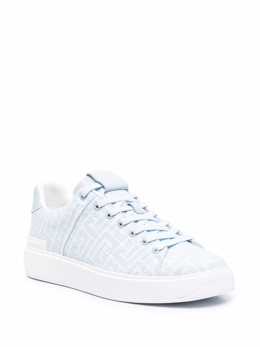 B-Court monogram-pattern sneakers - 2