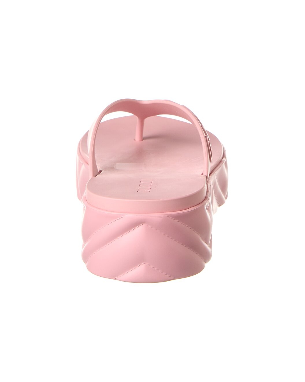 Gucci Logo Rubber Platform Sandal - 3