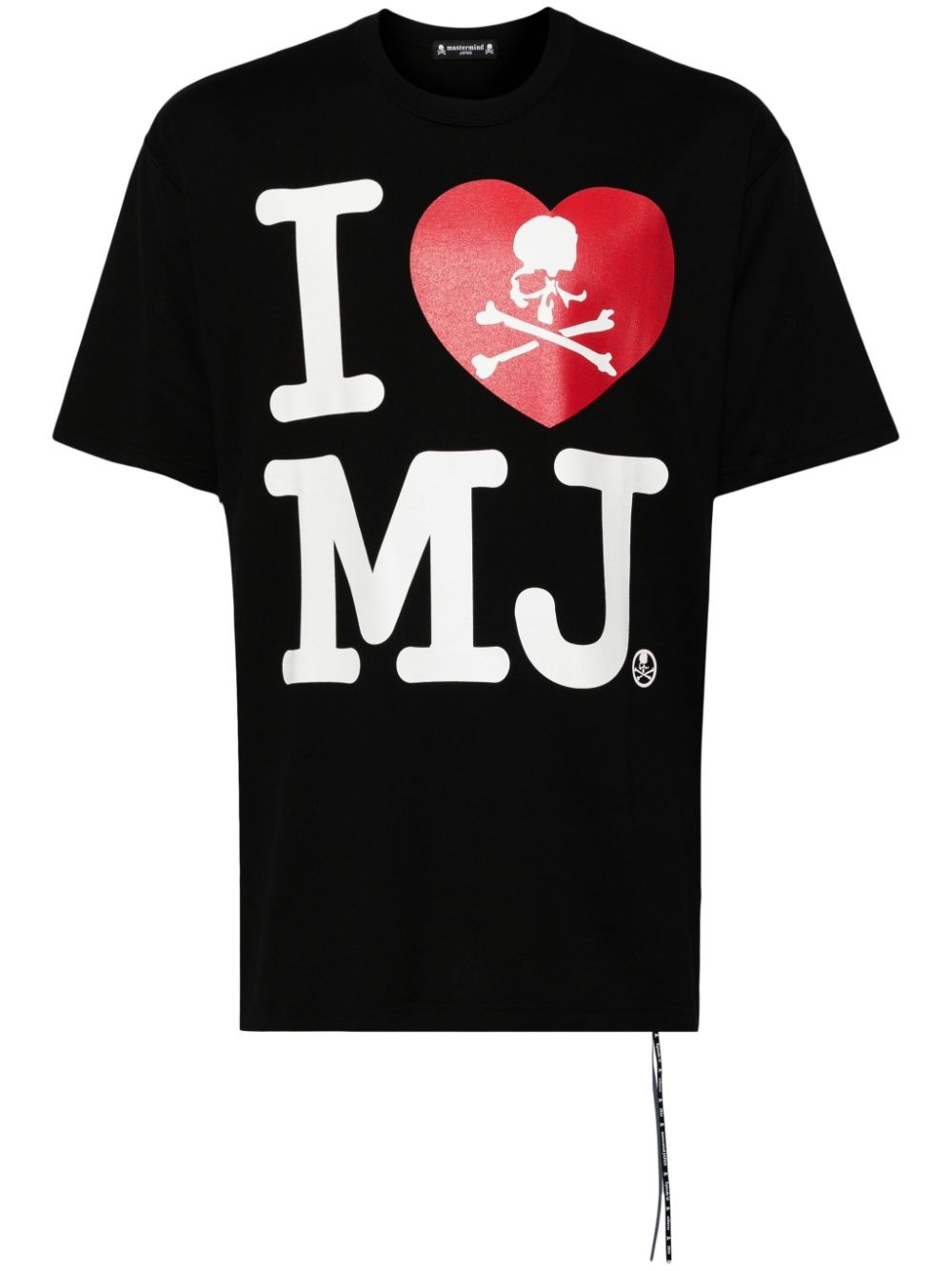 I Love MJ-print cotton T-shirt - 1