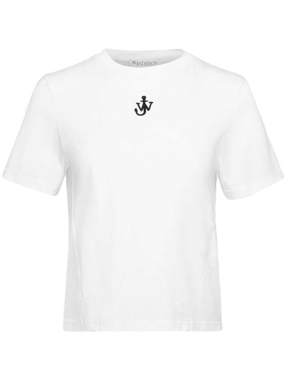 Anchor-embroidered T-shirt - 1