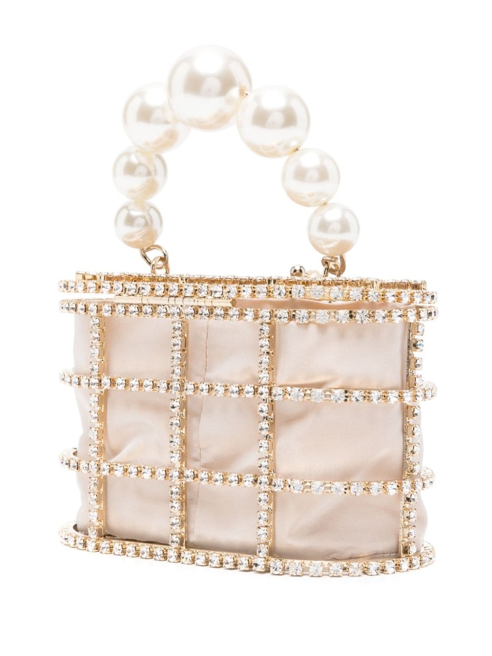 Holli faux pearl-embellished mini bag - 3