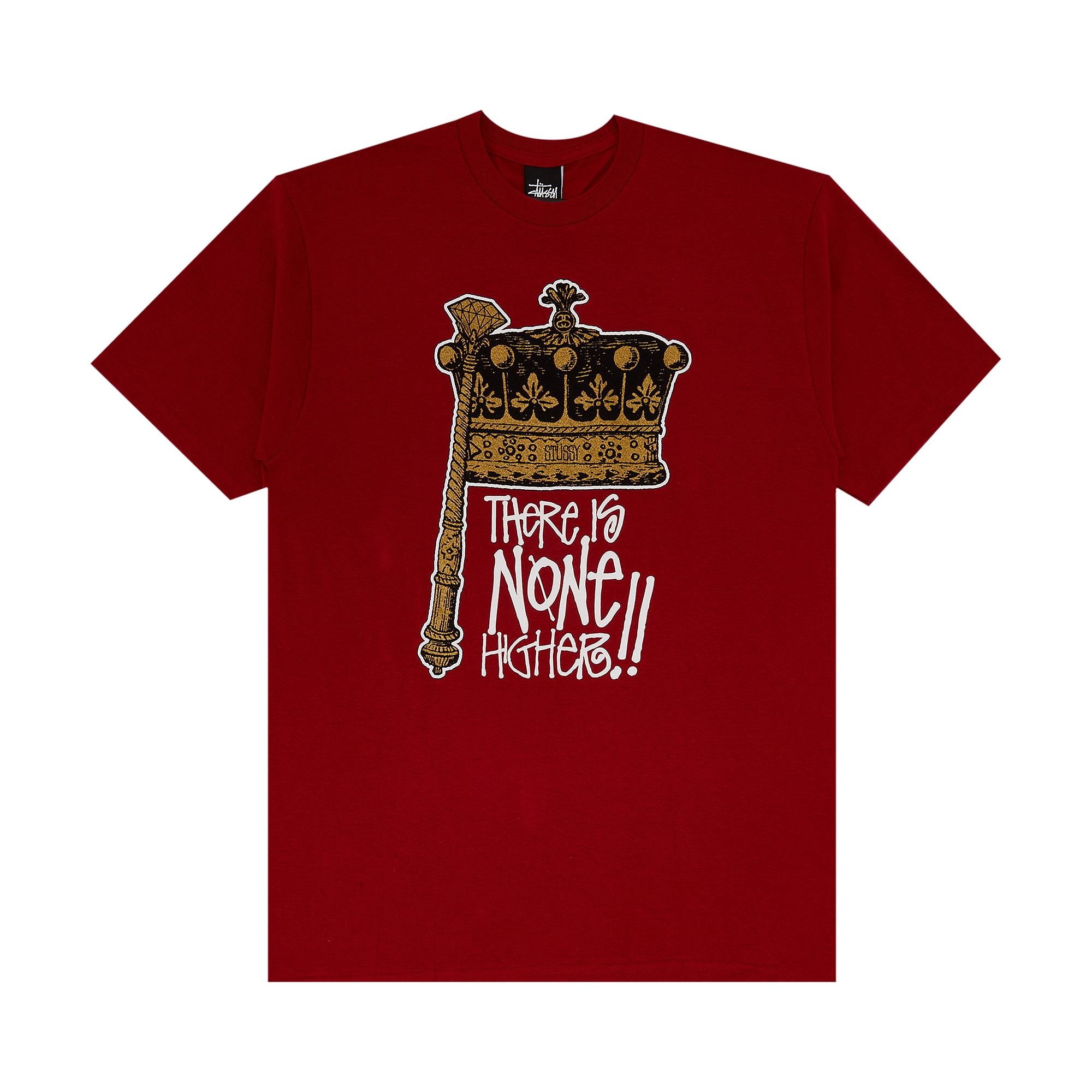 Stussy None Higher Tee 'Red' - 1