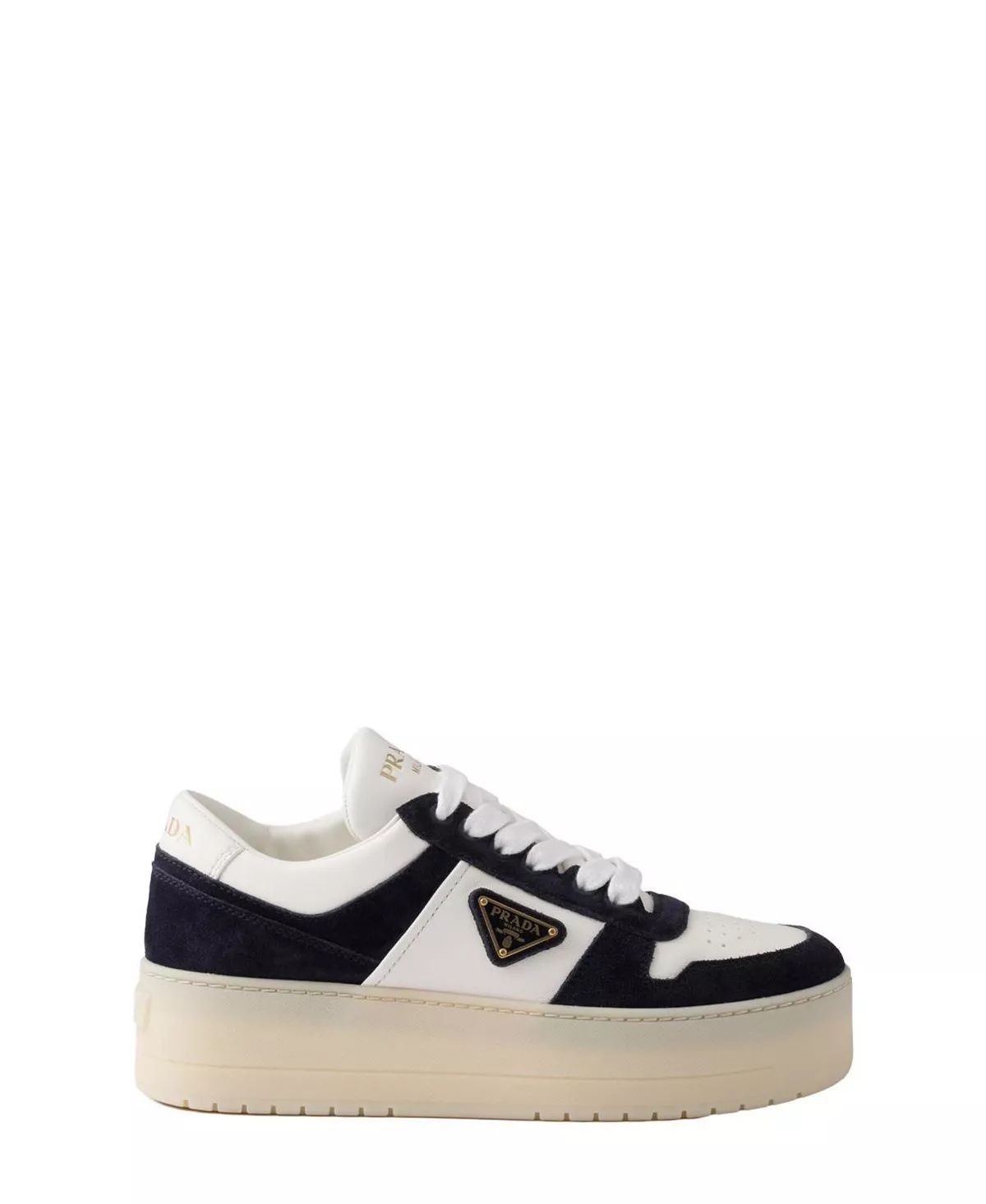 Women's Downtown Bold Nappa Leather and Suede Sneakers - 2