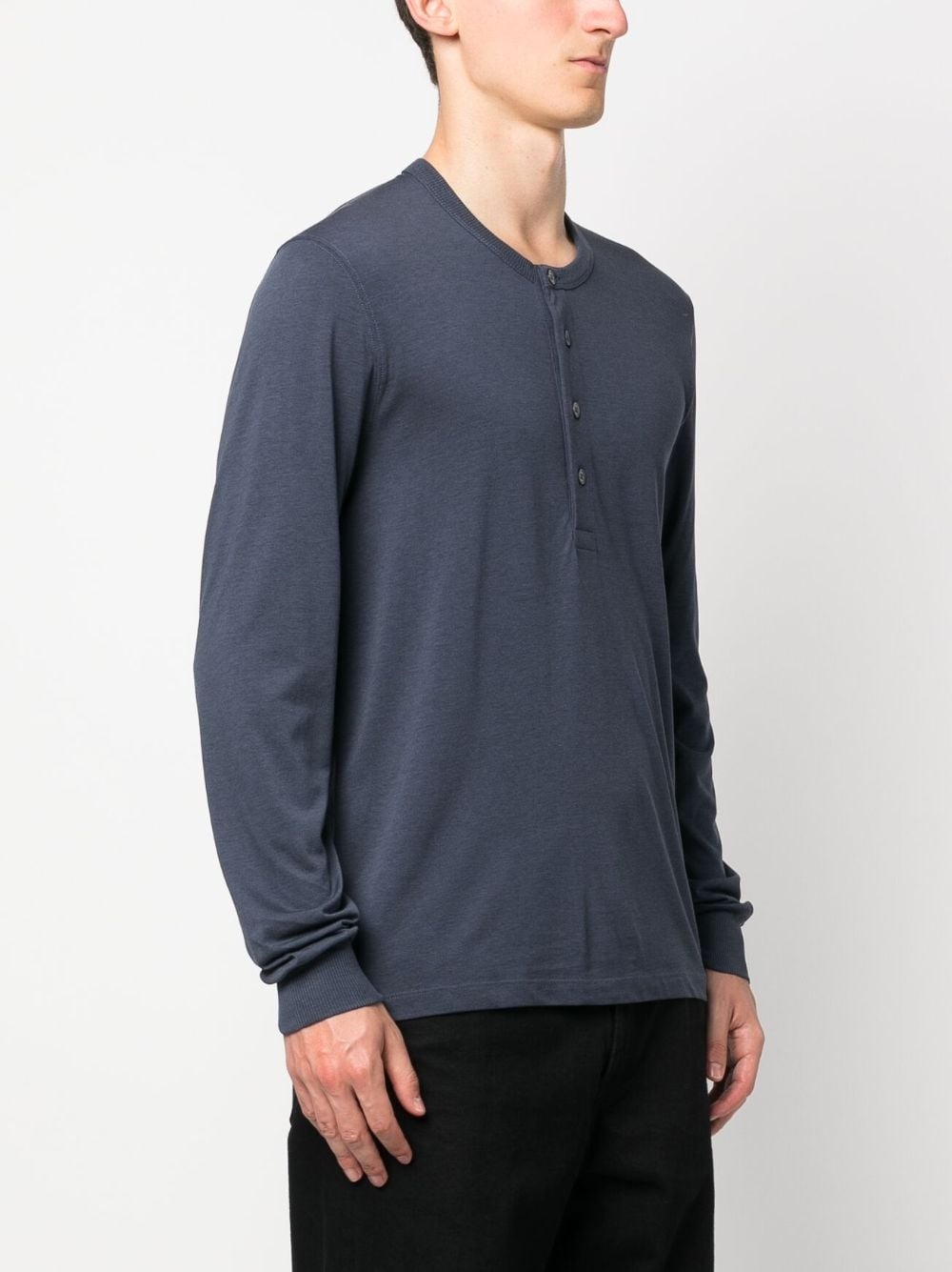 long-sleeve lyocell-blend T-shirt - 3