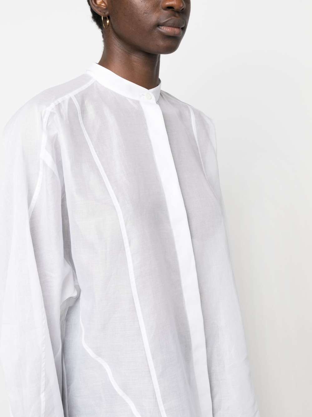 long-sleeve cotton shirt - 5