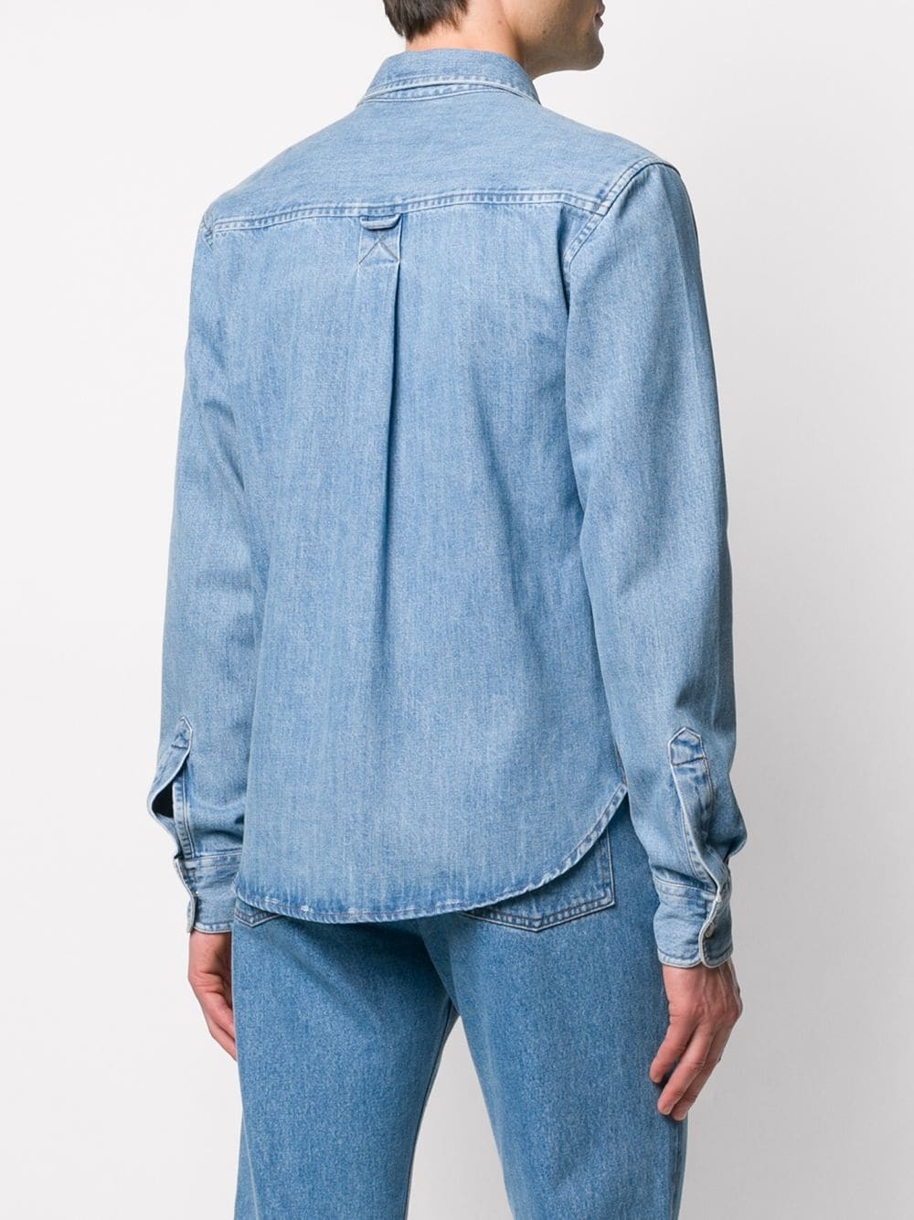 classic denim shirt - 4