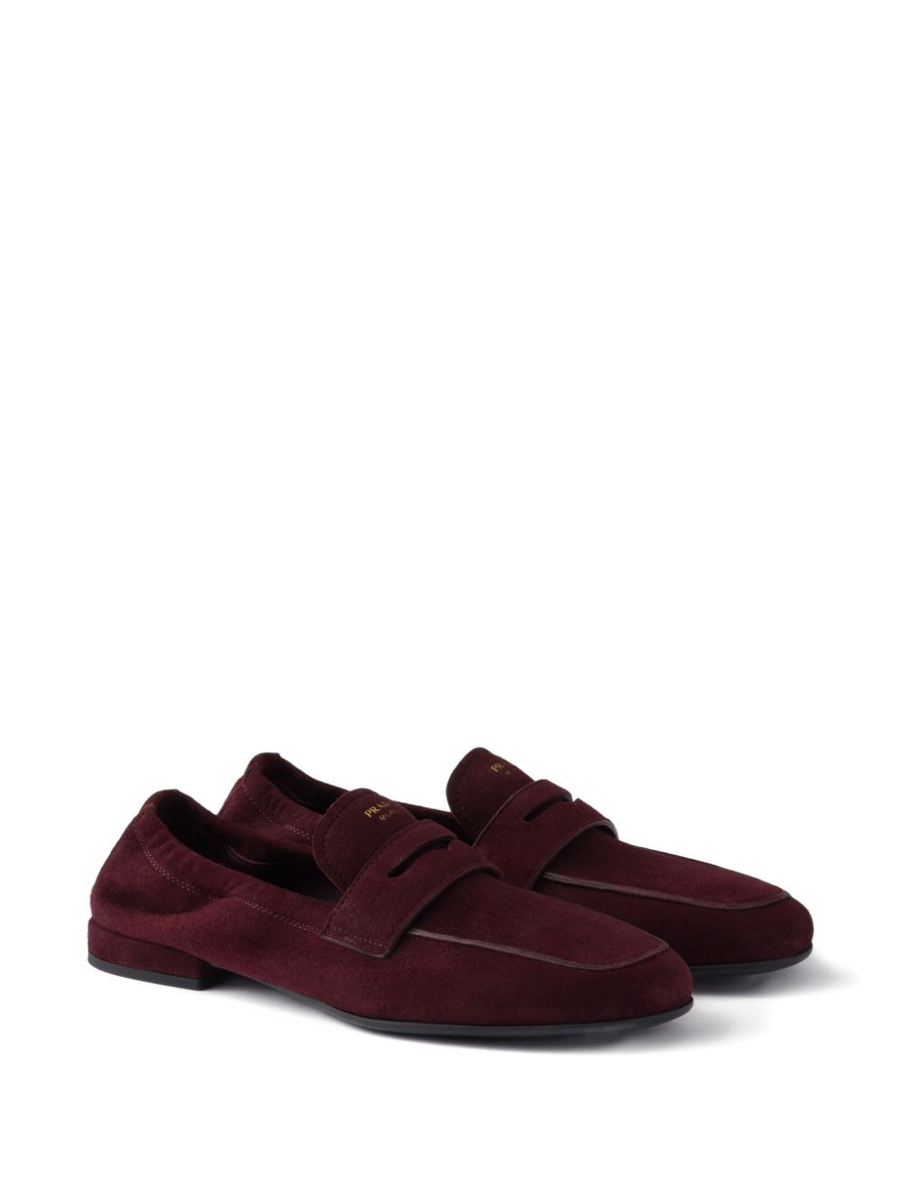 logo-print penny-strap loafers - 2