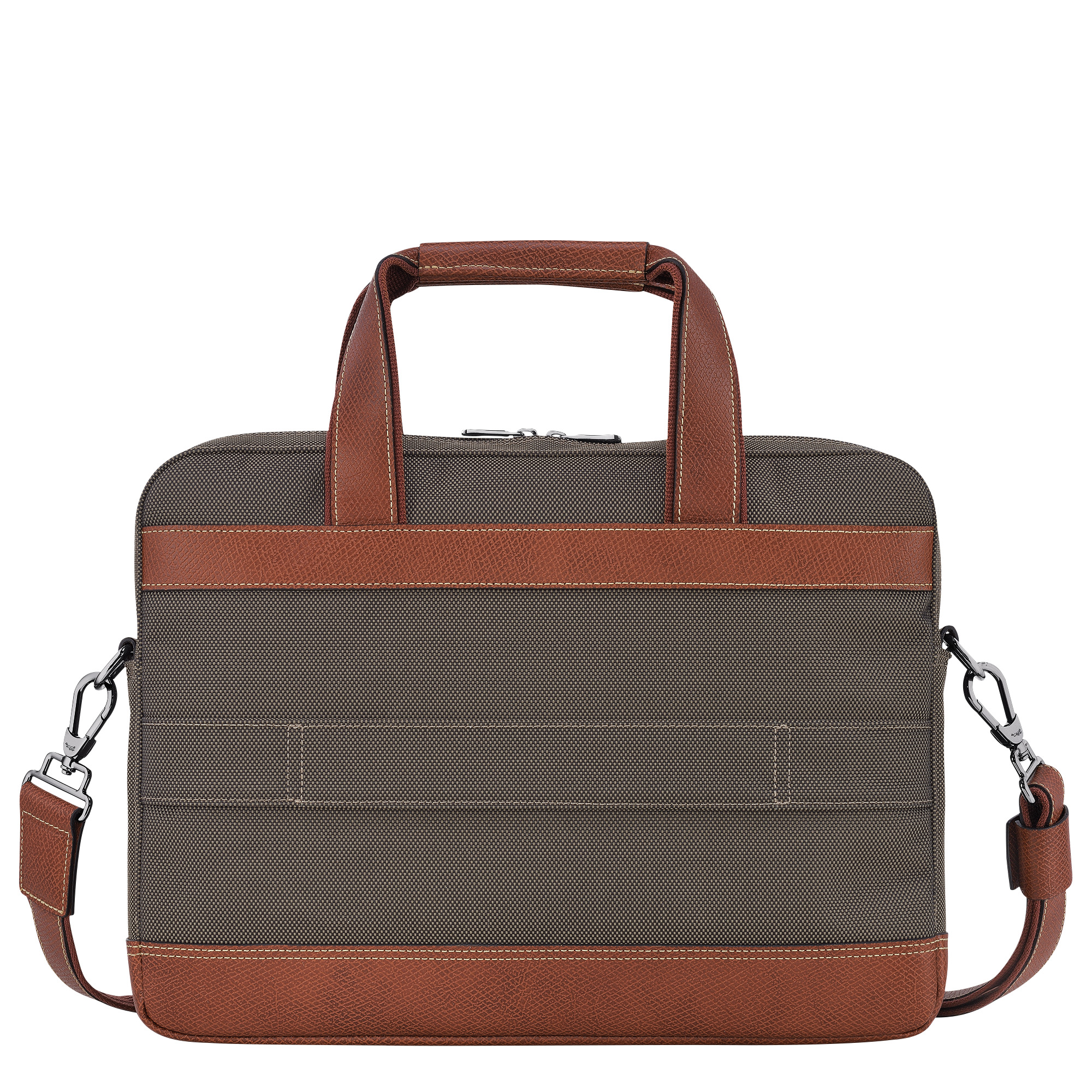 Boxford S Briefcase Brown - Canvas - 4