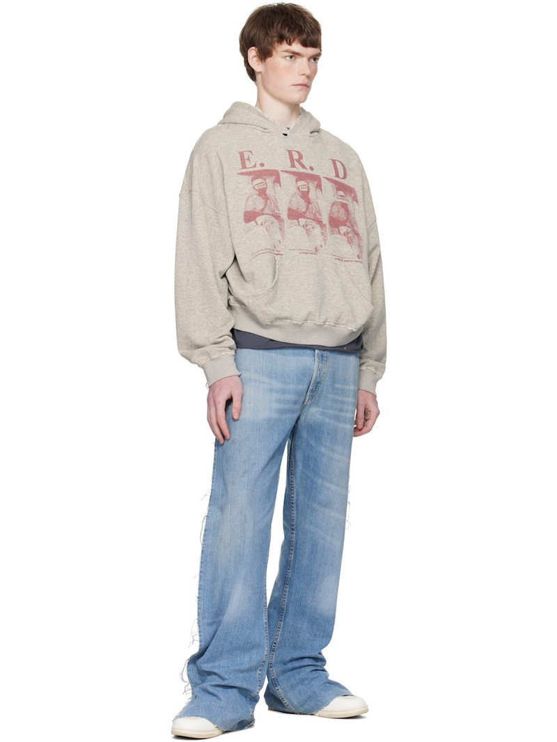 AMIRI White & Blue Skel Top Low Sneakers outlook