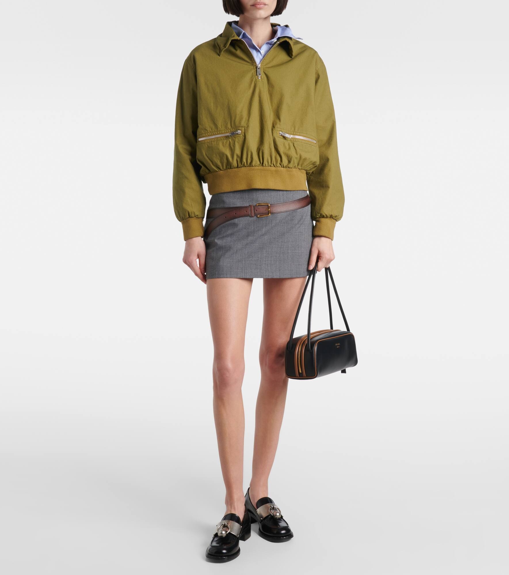 Appliqué miniskirt - 2