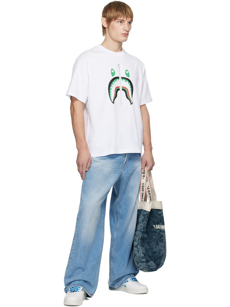 A BATHING APE® White Shark United Arab Emirates T-shirt outlook