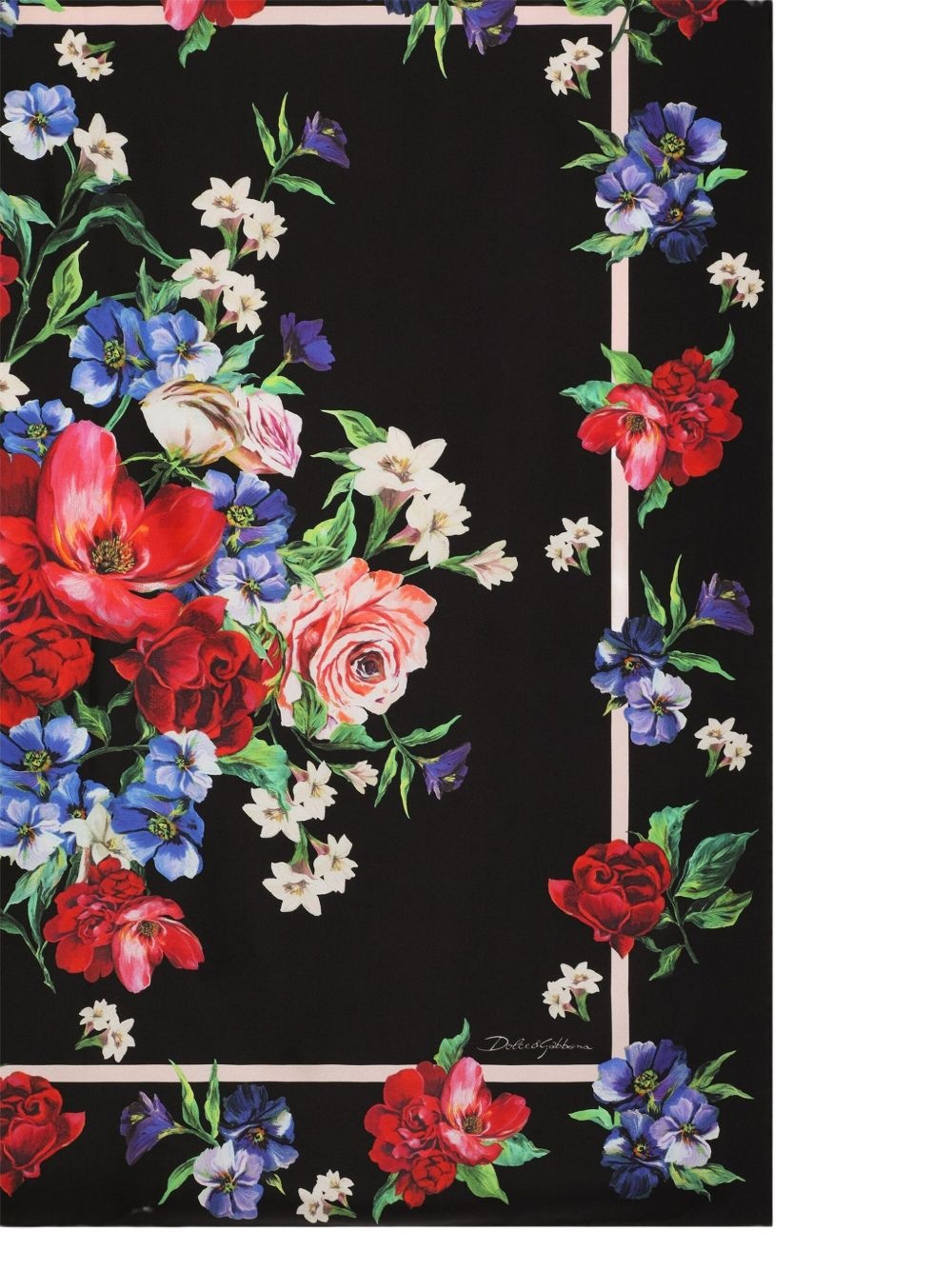 floral-print scarf - 2