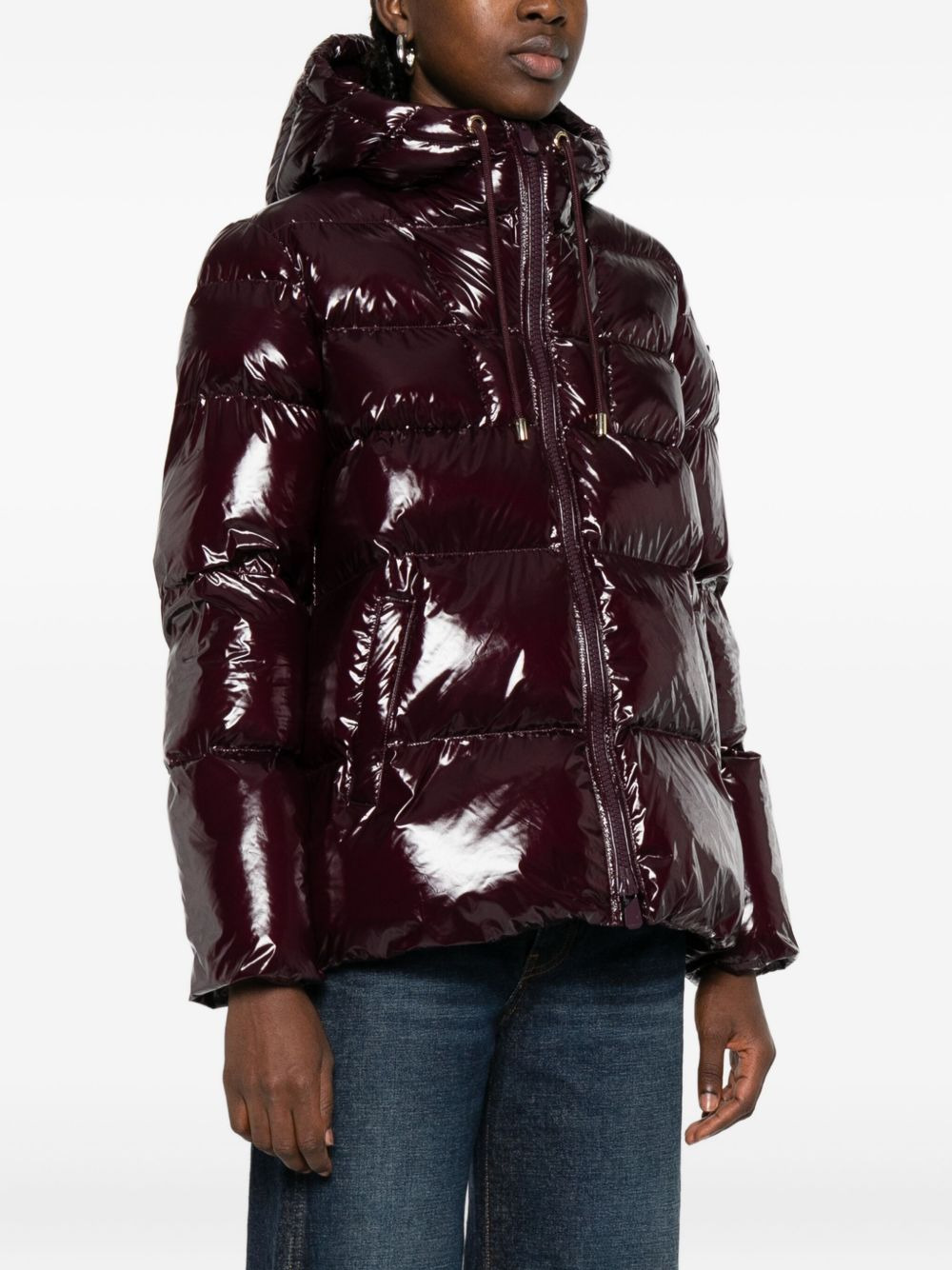 quilted hooded jacket - 3