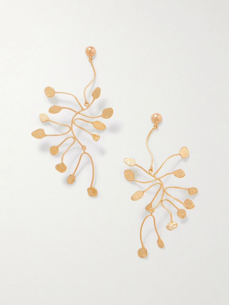 Ilaria gold-plated earrings Gold 1