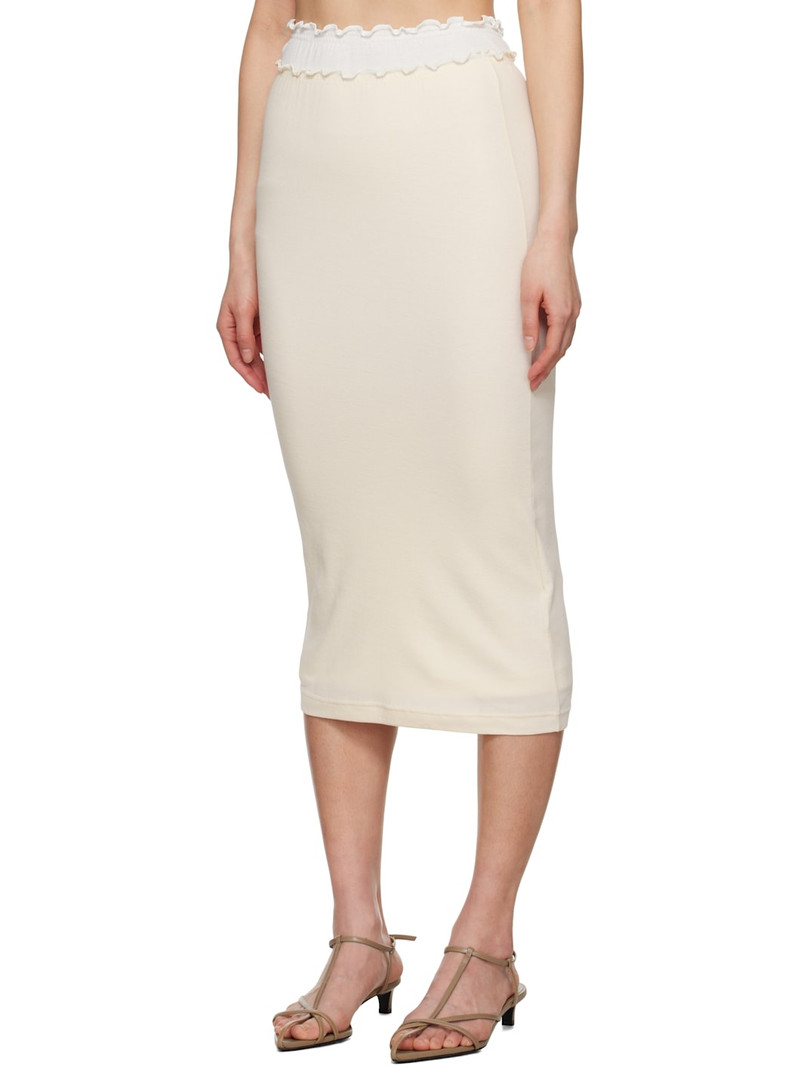 Jil Sander Multicolor Three Layers Midi Skirt outlook