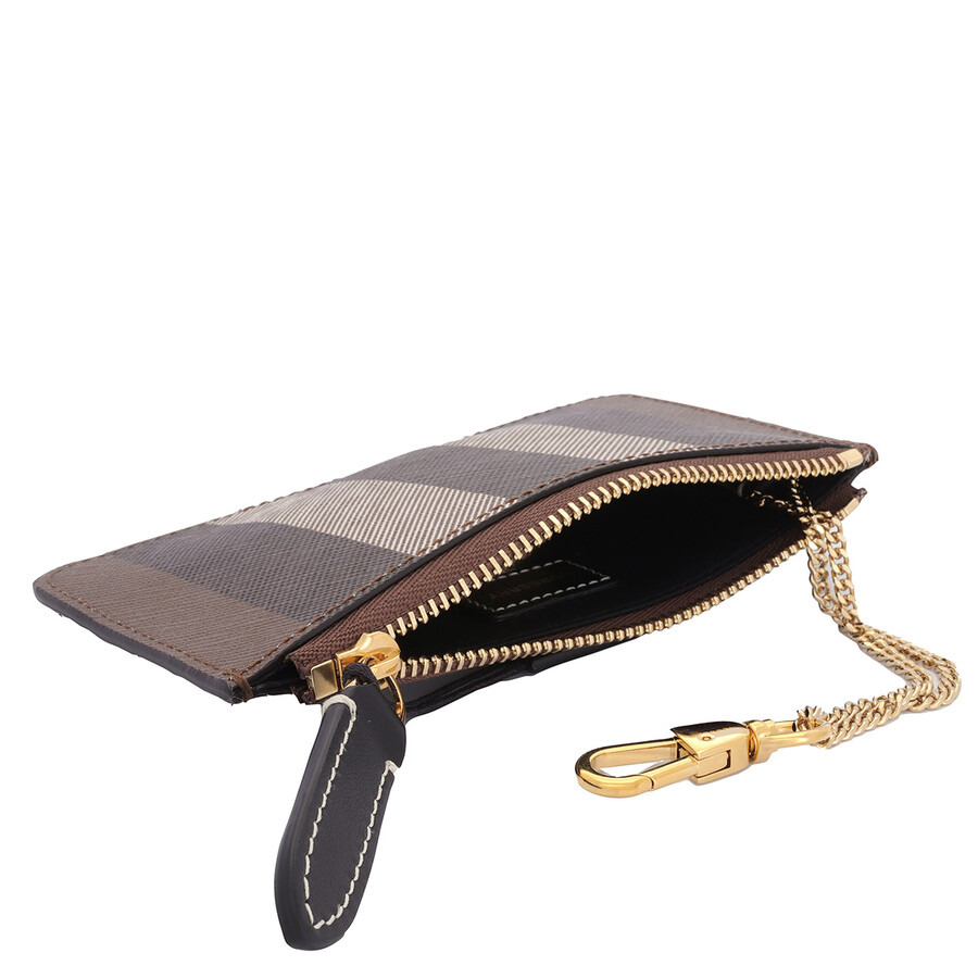 Burberry Dark Birch Brown Kelbrook Zip Coin Purse - 5