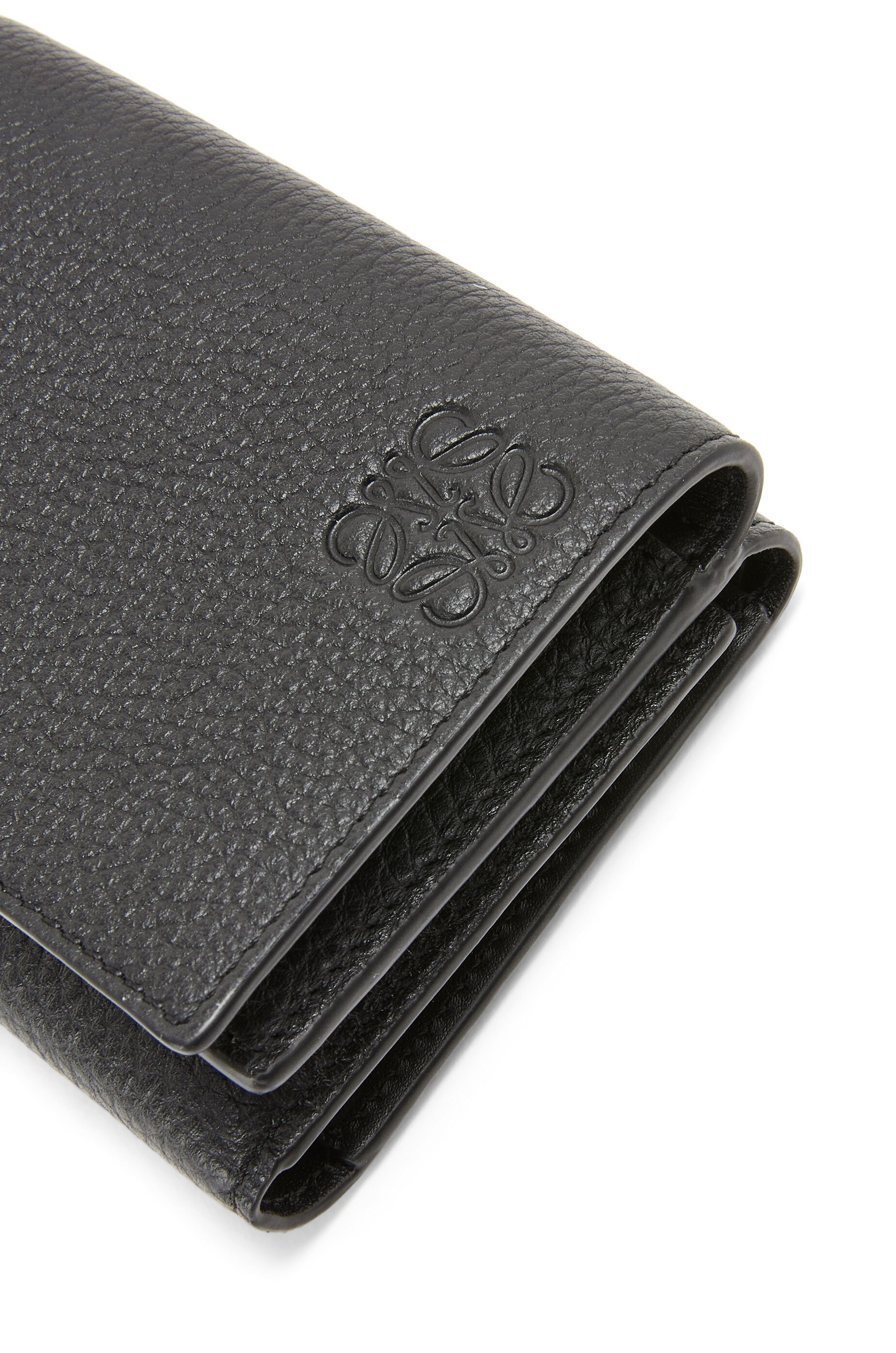 Trifold wallet in soft grained calfskin - 6