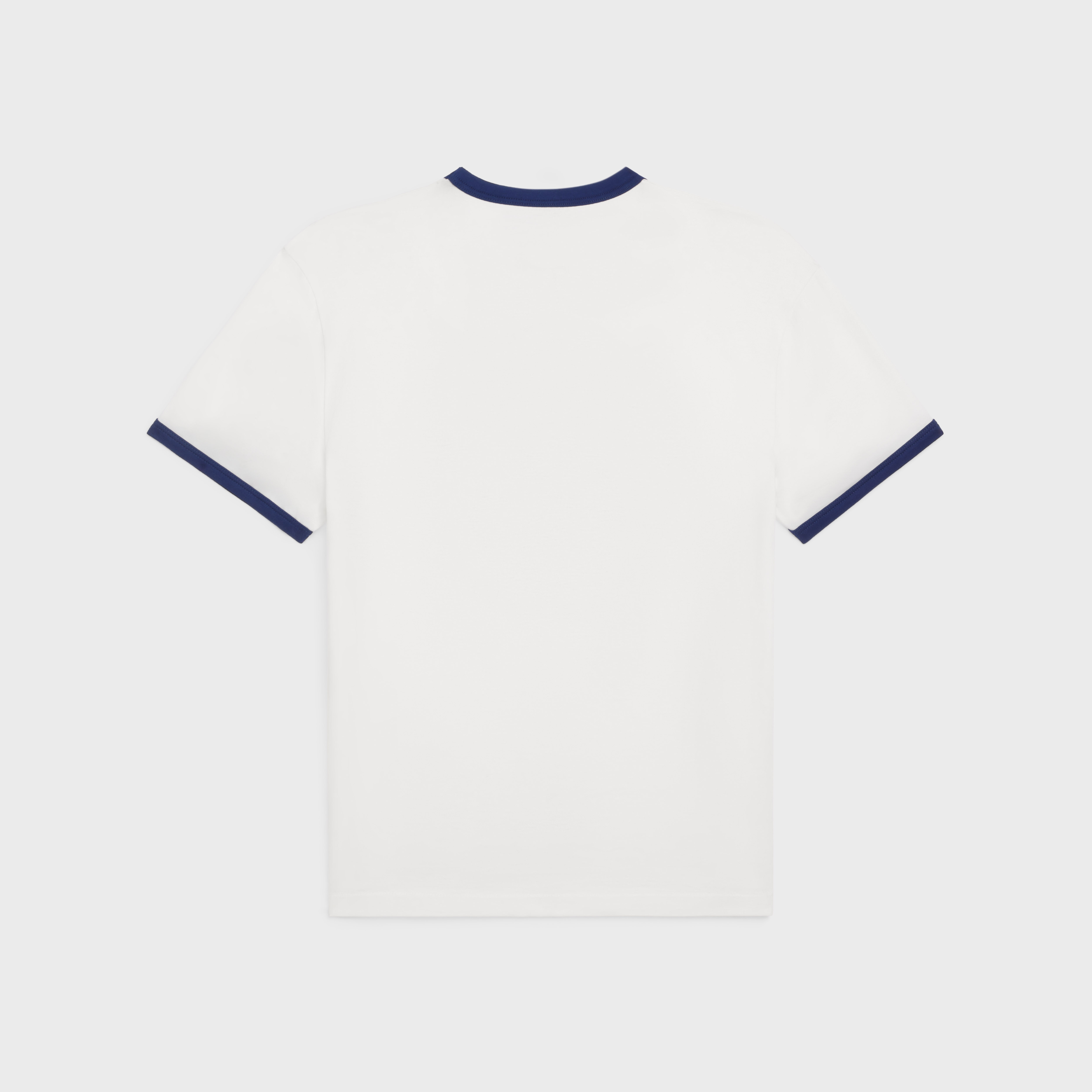 CELINE celine blason loose t-shirt in cotton jersey | REVERSIBLE