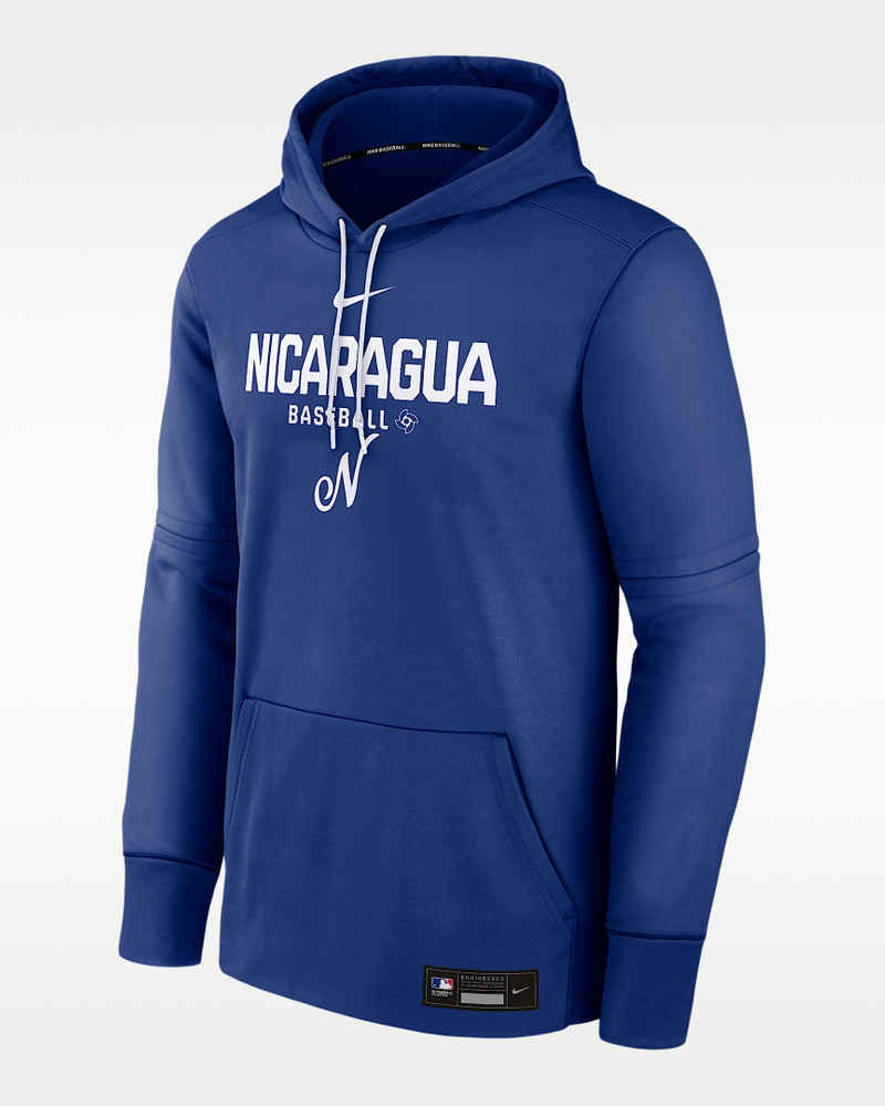 Nicaragua National Baseball Team 2026 World Baseball Classic Authentic Collection Men's Nike Therma 1