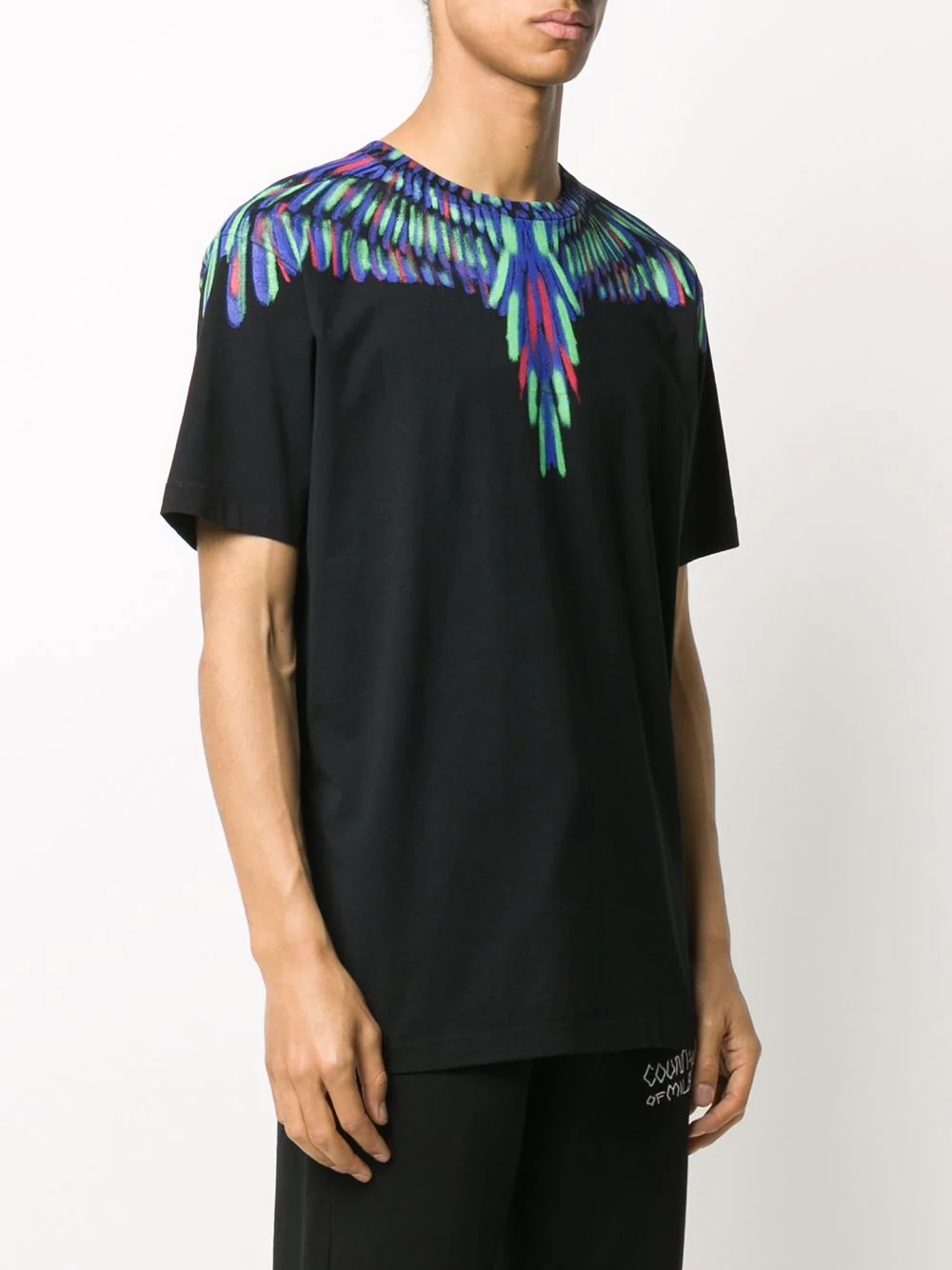 wings print T-shirt - 3