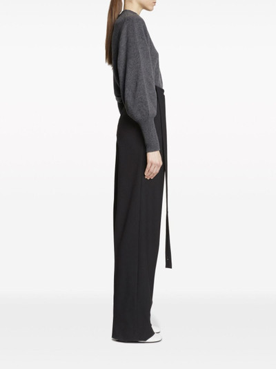 Proenza Schouler ribbed-knit balloon-sleeves jumper outlook