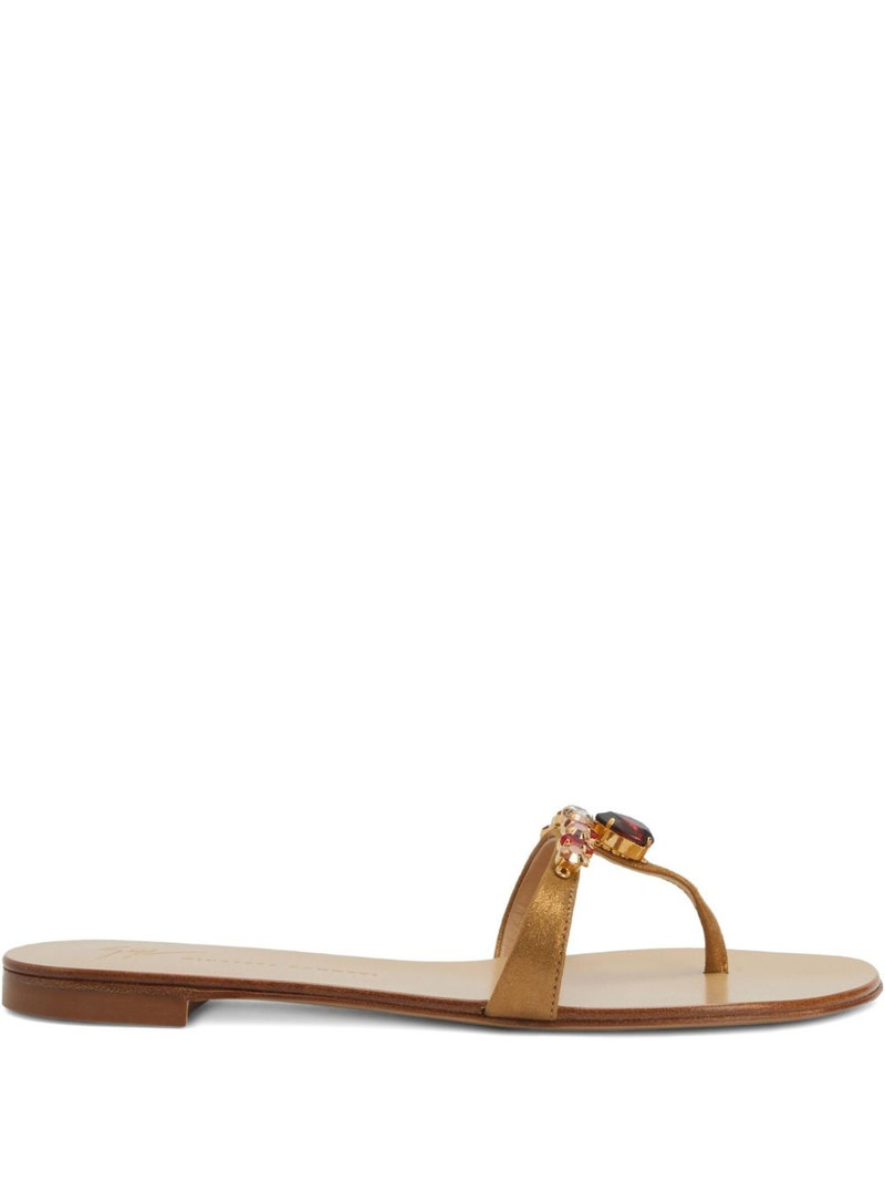 Katisha embellished thong sandals 1