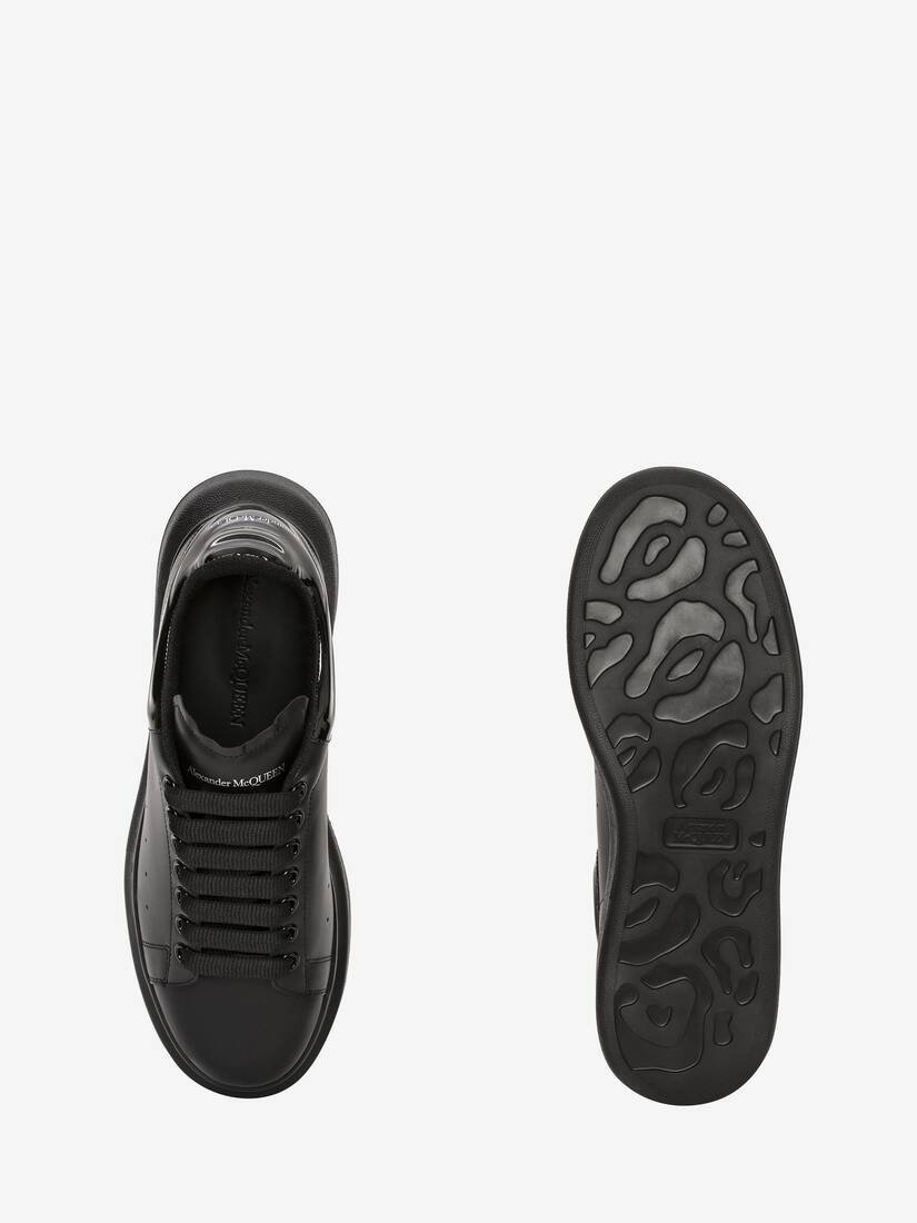 Oversized Sneaker in Black - 4