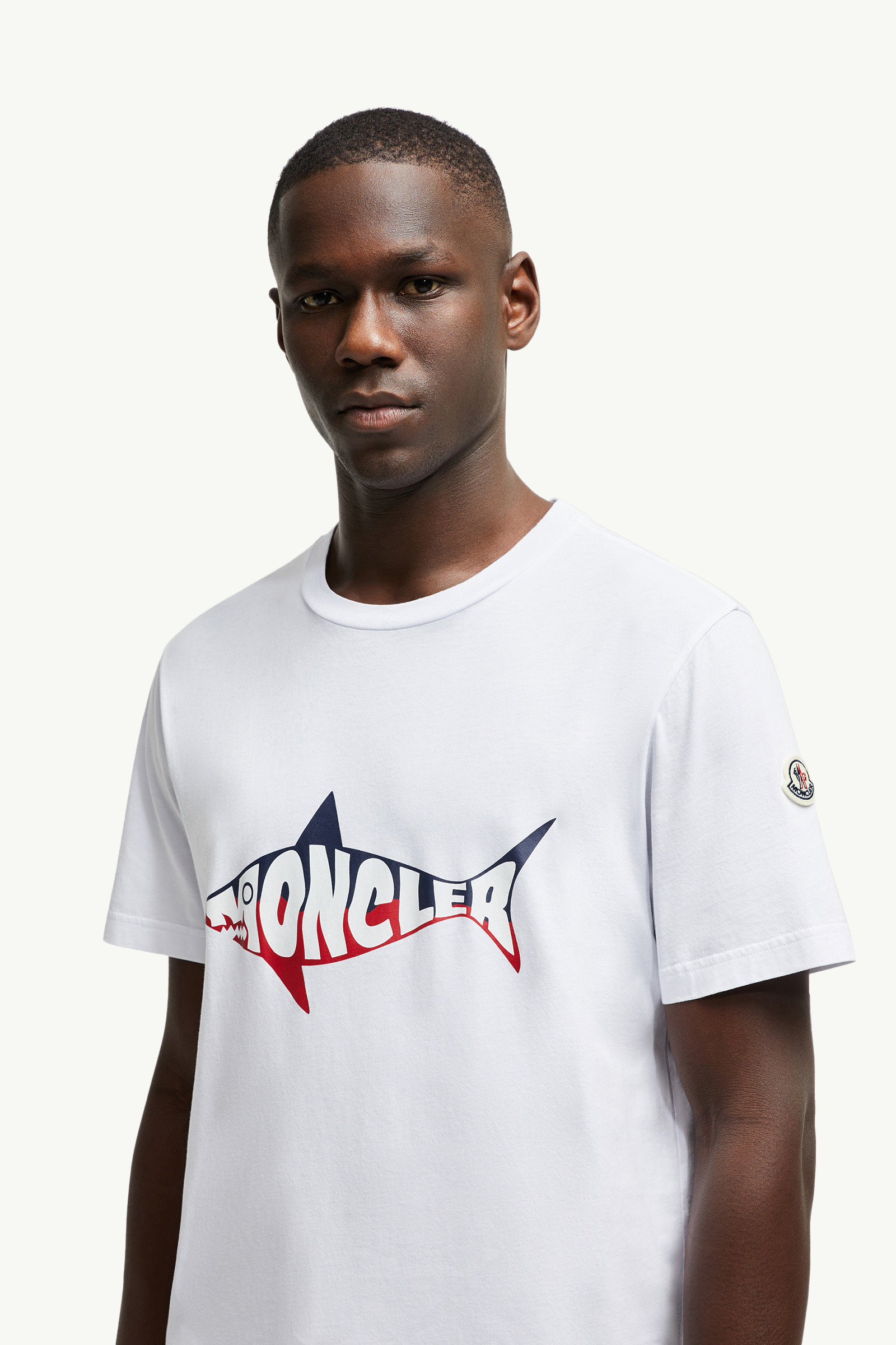 Shark Logo Cotton T-Shirt - 4