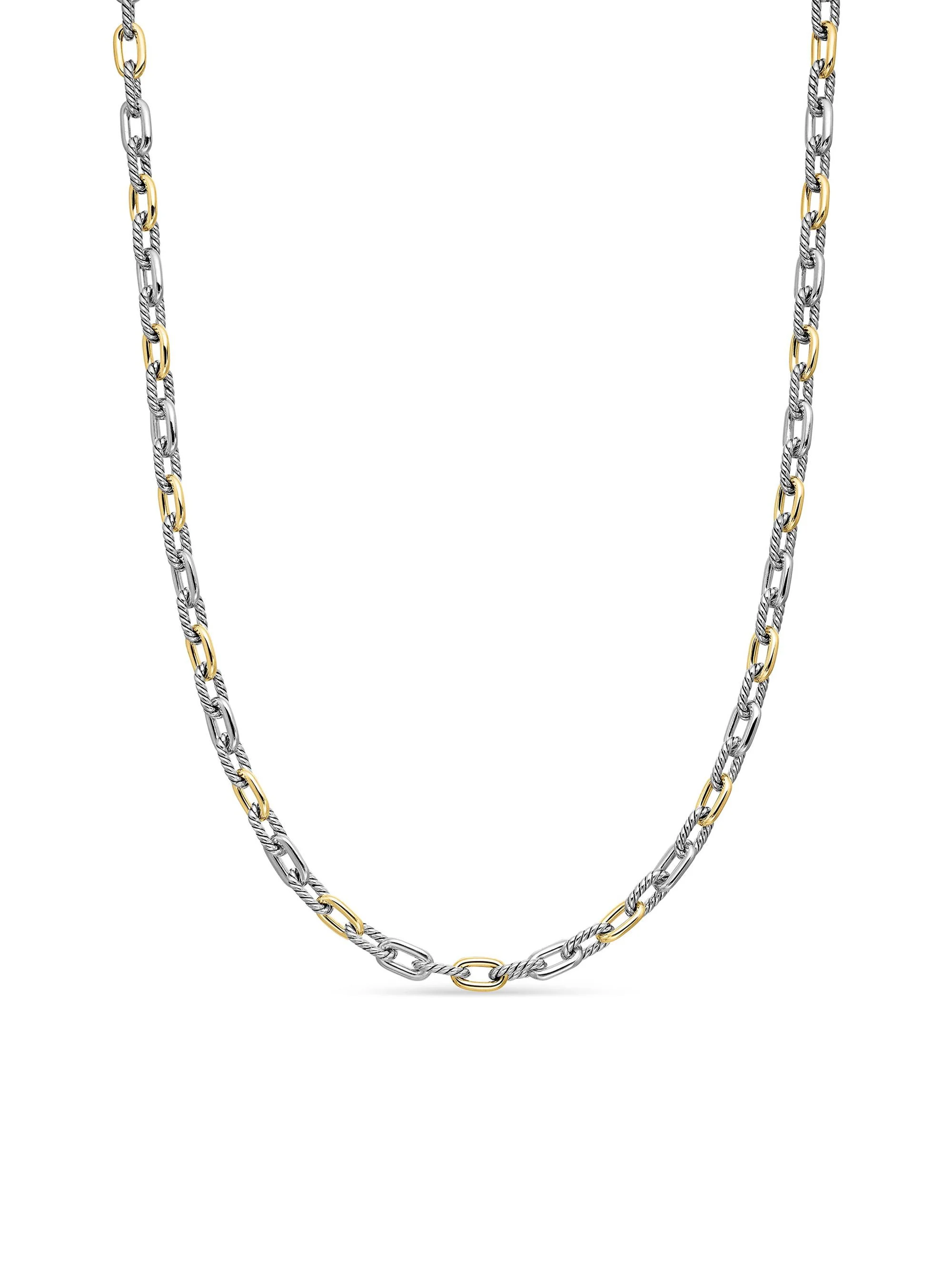 Women's DY Madison Chain Necklace in Sterling Silver - Silver - 1