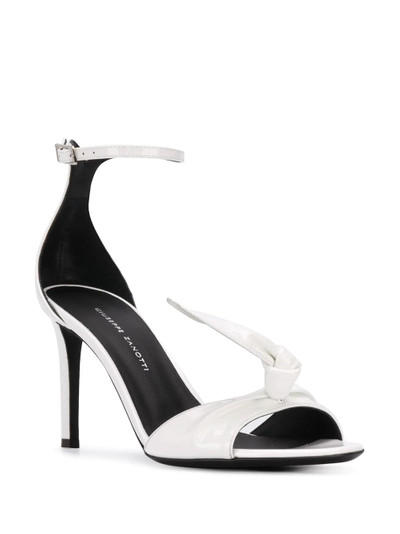 Giuseppe Zanotti Chili Pepper mid-heel sandals outlook