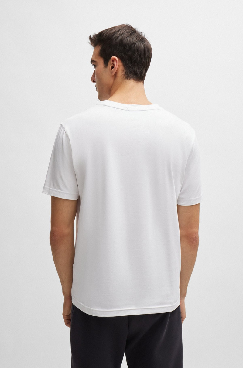 REGULAR-FIT T-SHIRT IN STRETCH COTTON WITH SEASONAL ARTWORK 5