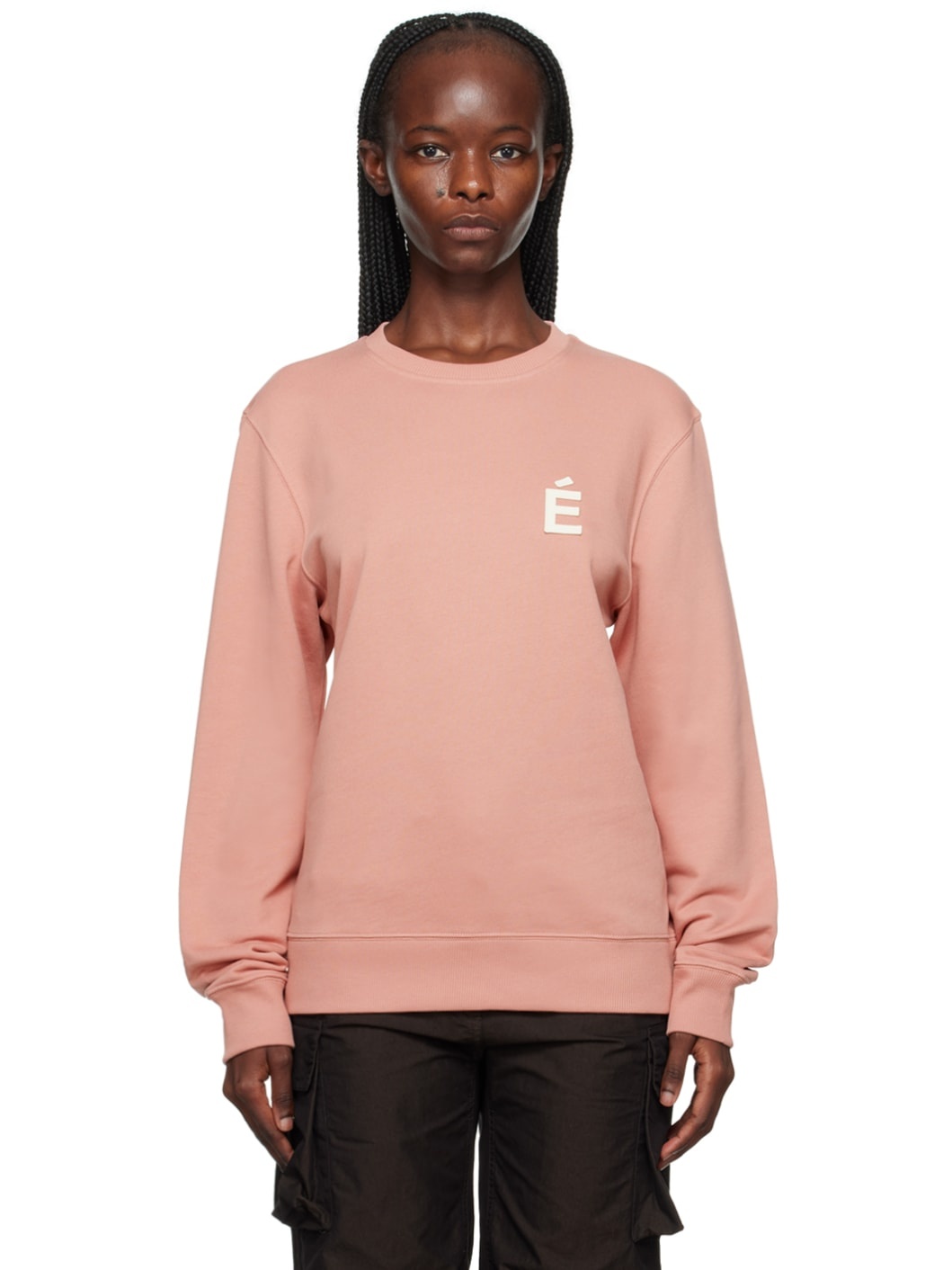Pink Story Patch Sweatshirt - 1