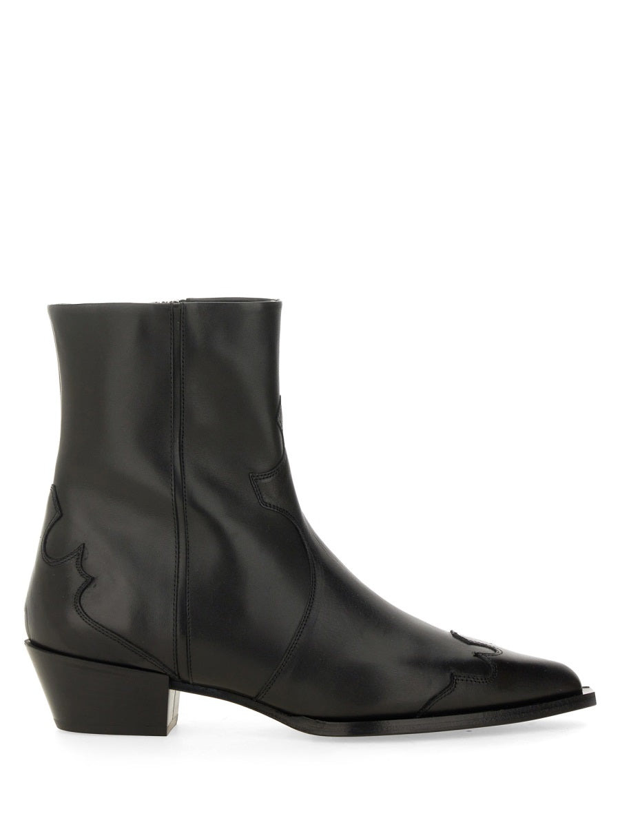 Aeyde Women Leather Boot - 1